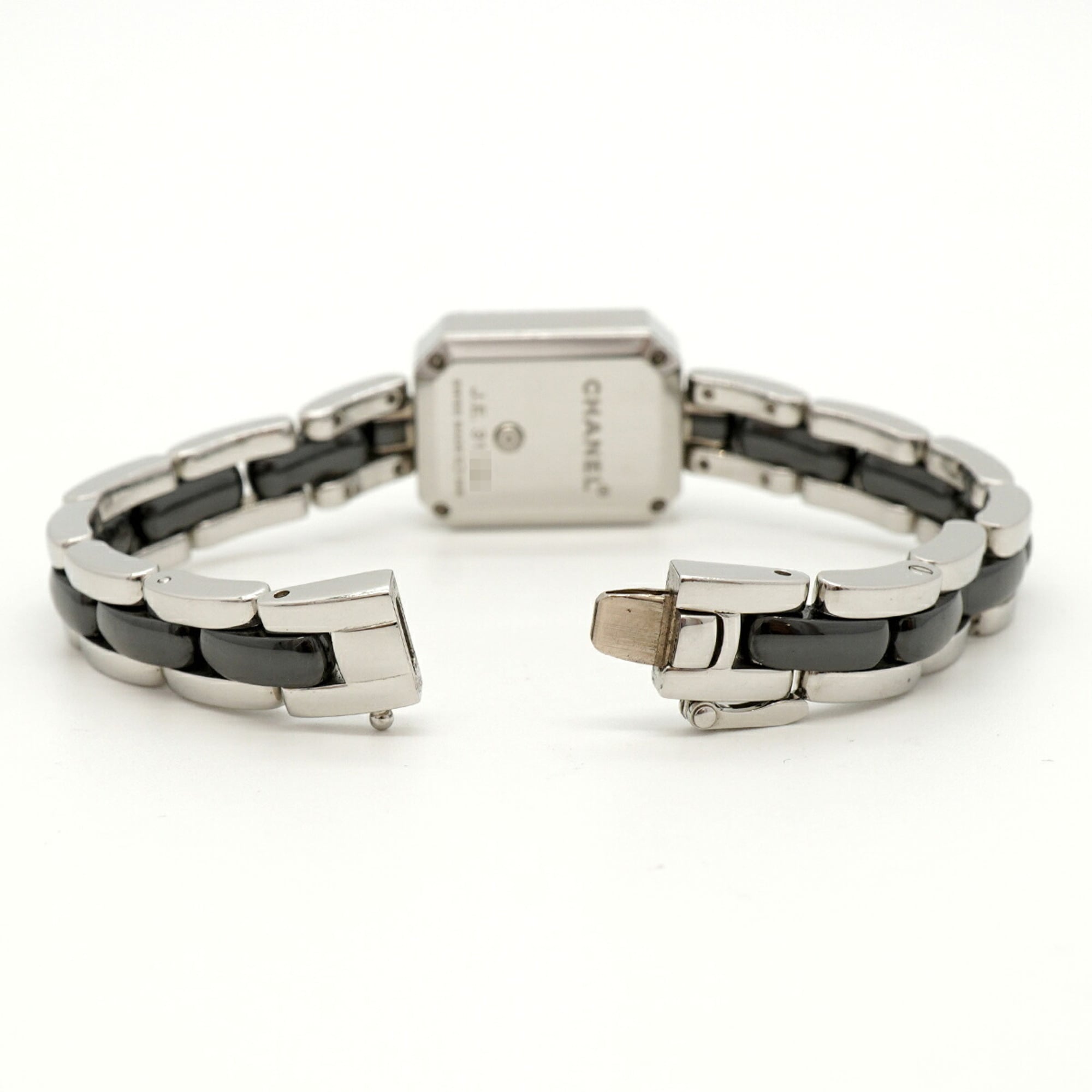 Chanel PremiÃ¨re Diamond Bezel H2163 Black Dial Wo