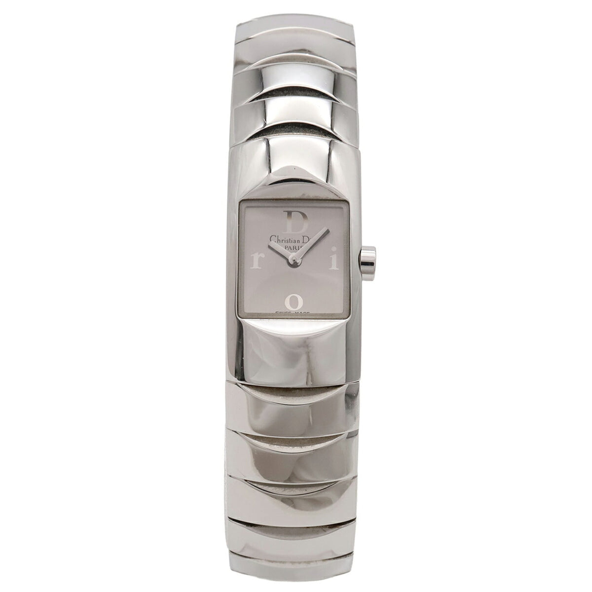 Montre Christian Dior Diorific D102-100, cadran argenté, 15 mm
