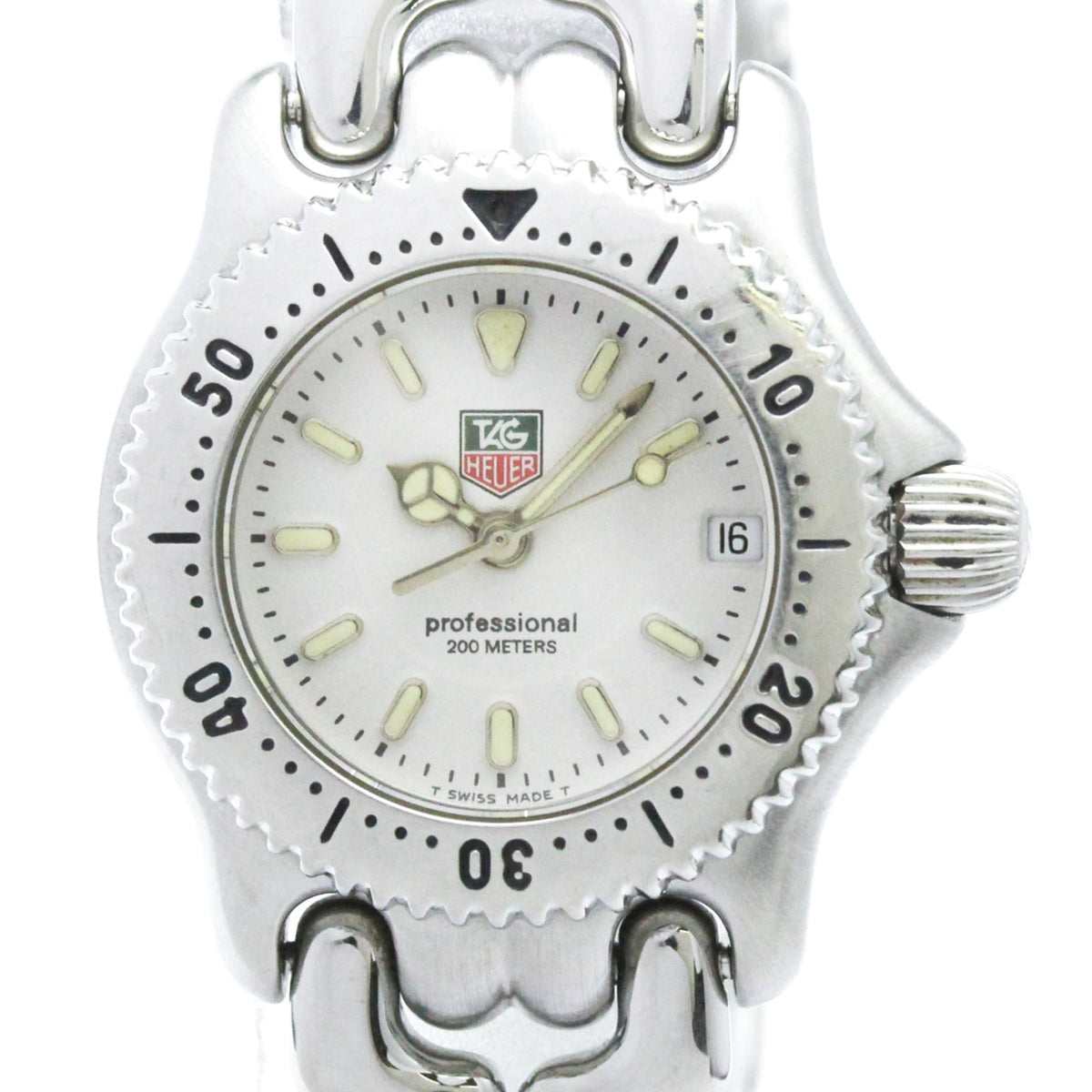 TAG Heuer Sel WG1412 White Dial 24mm Watch