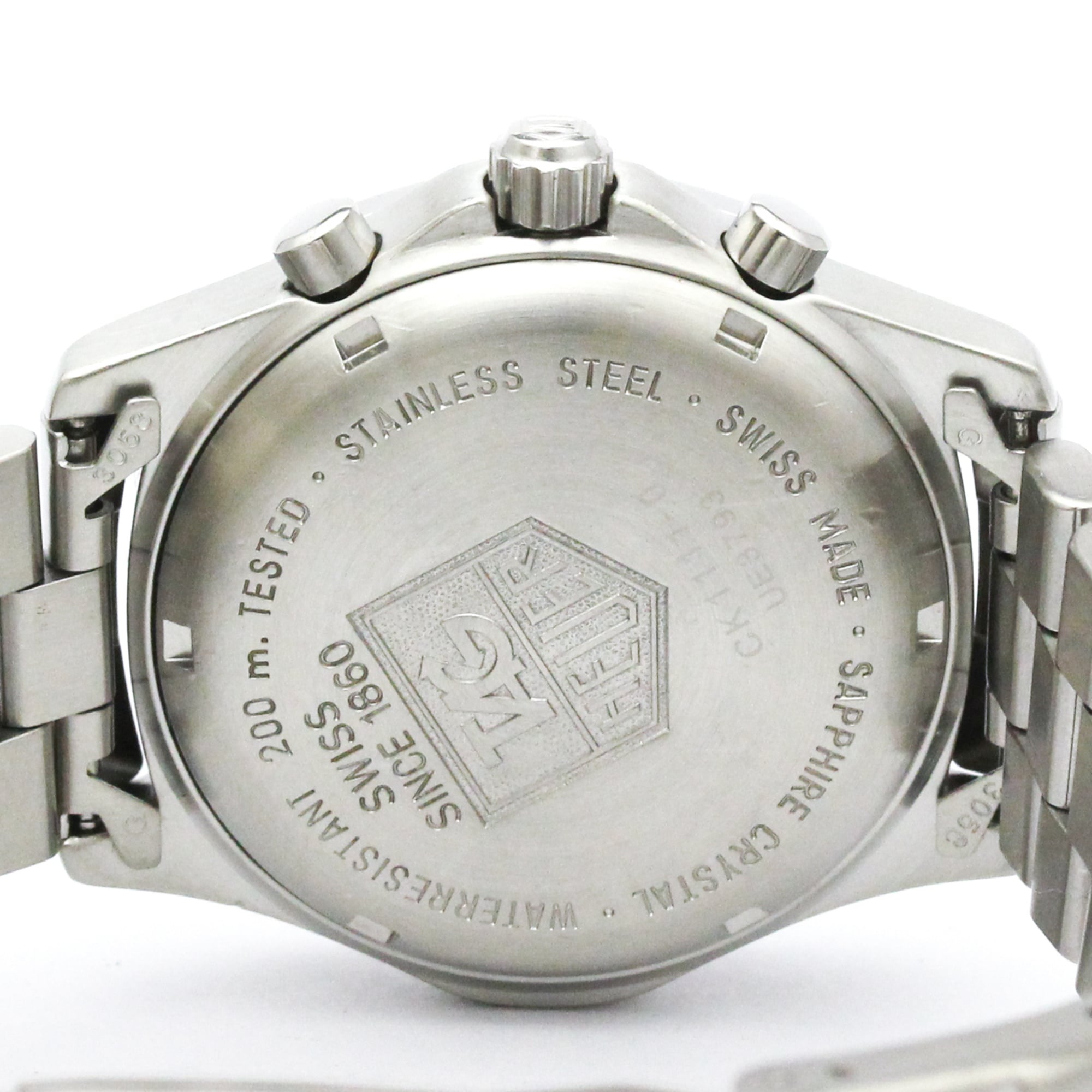 TAG Heuer 2000 Series CK1111 White Dial 37mm Watch