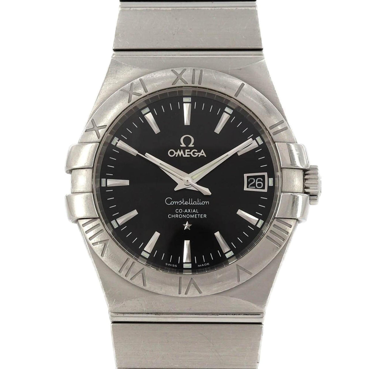 Montre Omega Constellation brossée 123.10.35.20.01.001 Noir cadran 35 mm