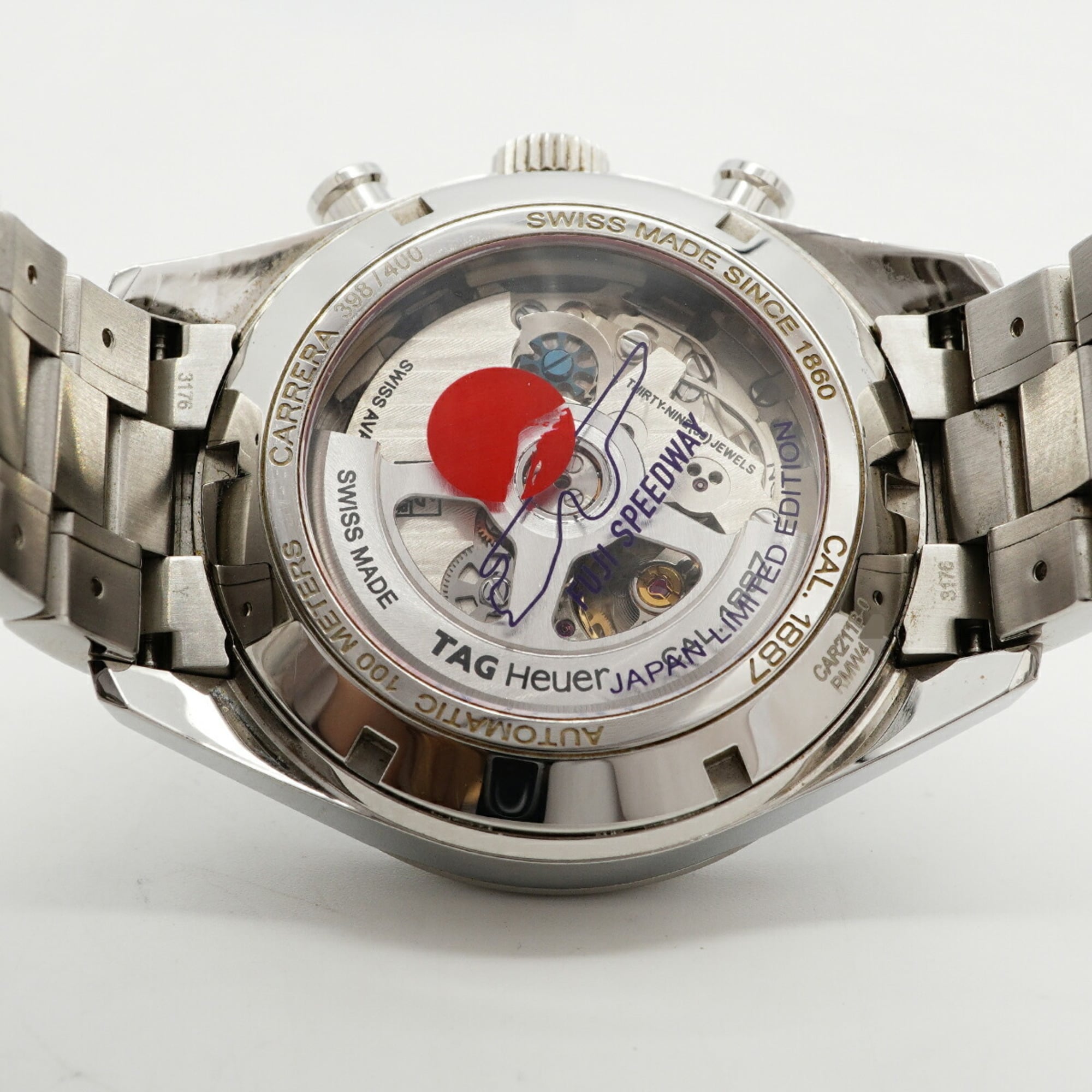 TAG Heuer Carrera Japan Limited Edition Fuji Speedway CAR211B Blue Dial Men's Watch