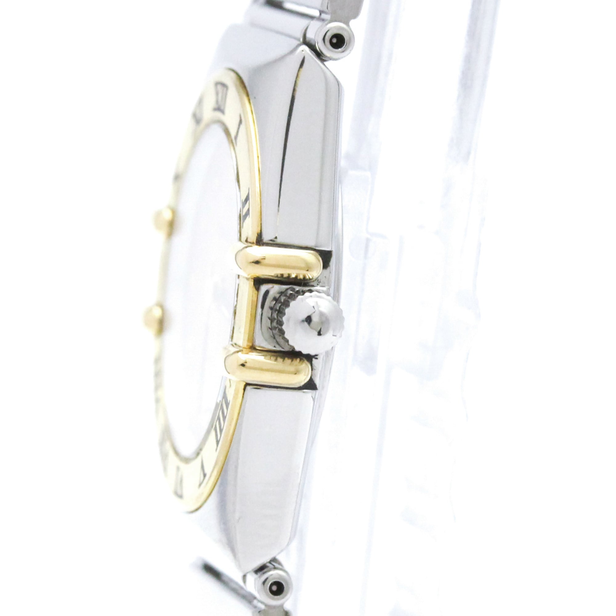Montre Omega Constellation 7951080 à cadran doré, 22 mm