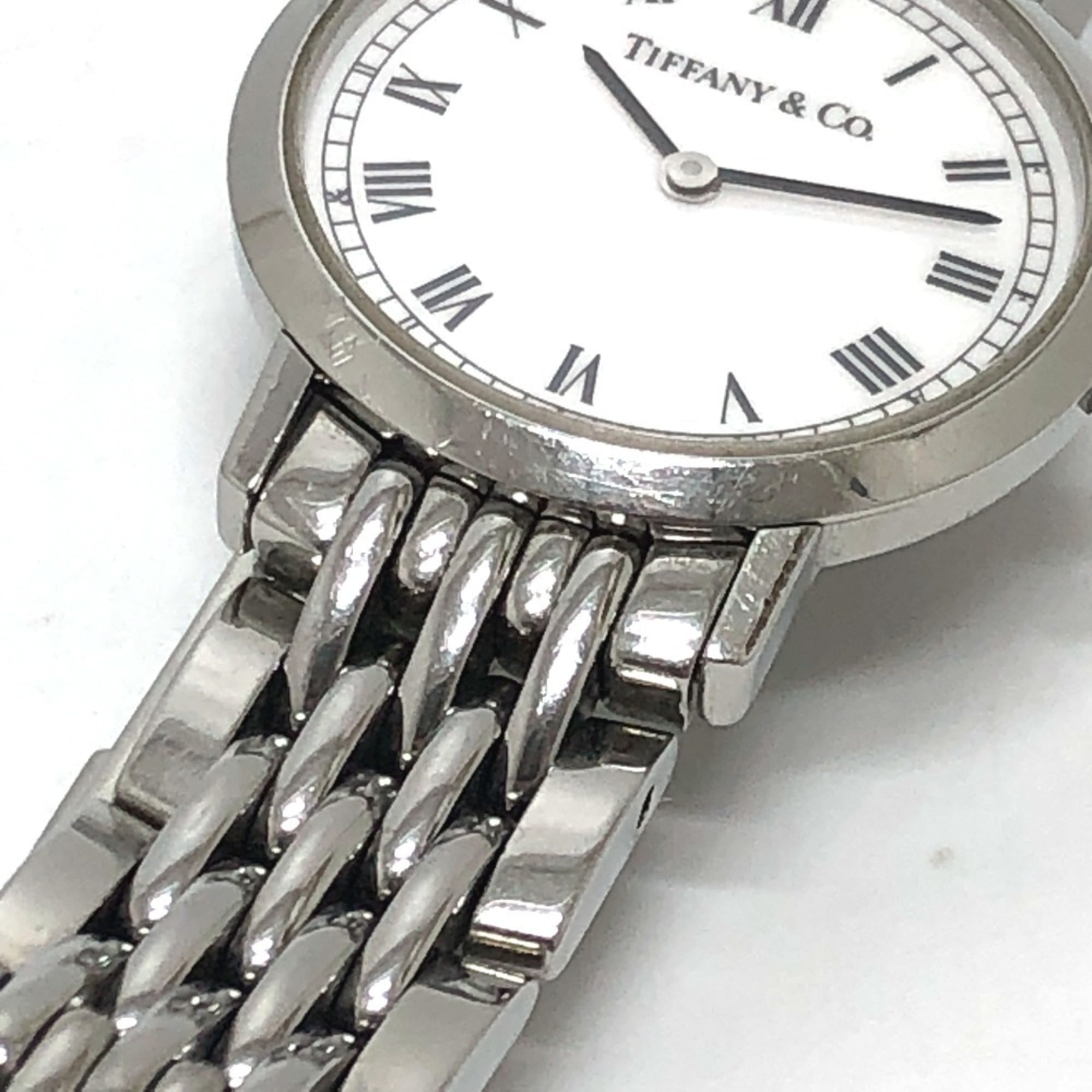 TIFFANY&Co. Tiffany M1510 Classic Quartz Round 2 Hand Analogue Watch S