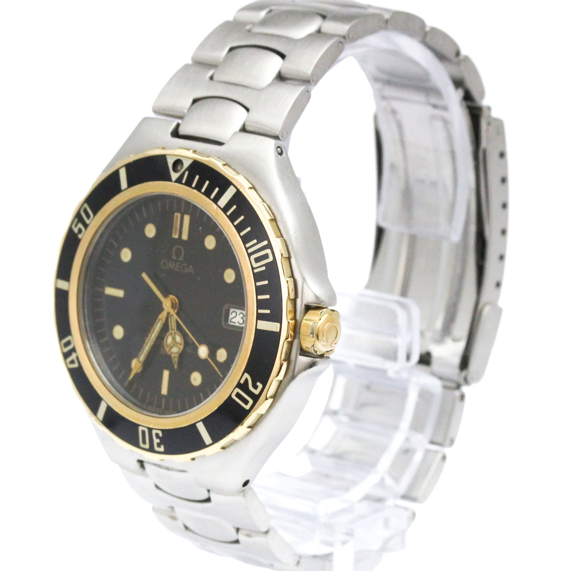 Omega Seamaster 3961042 Black Dial 38mm Watch