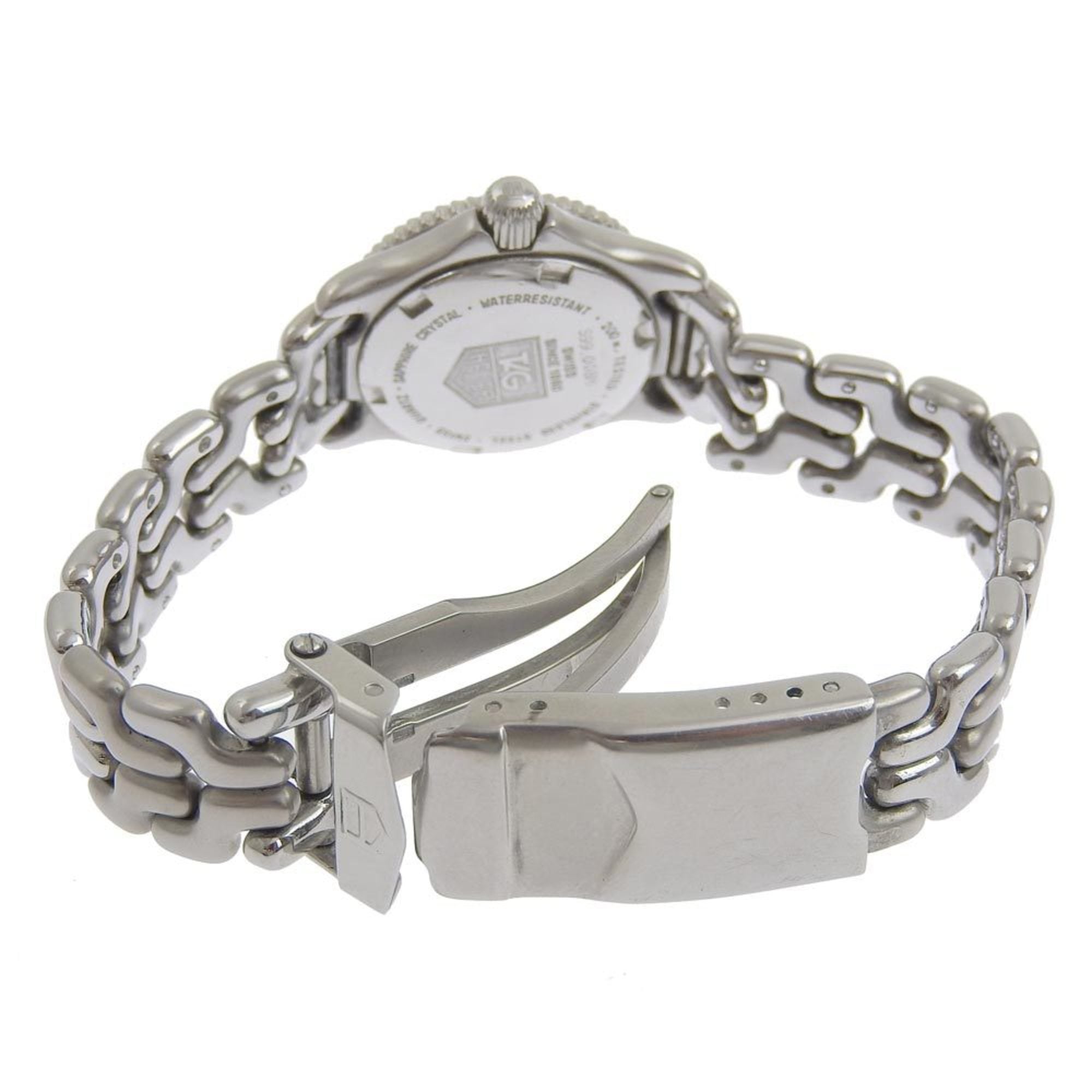Tag Heuer TAG HEUER Cell Professional DamenQuarz-Armbanduhr mit BatterieCreme Zifferblatt, S99 008M