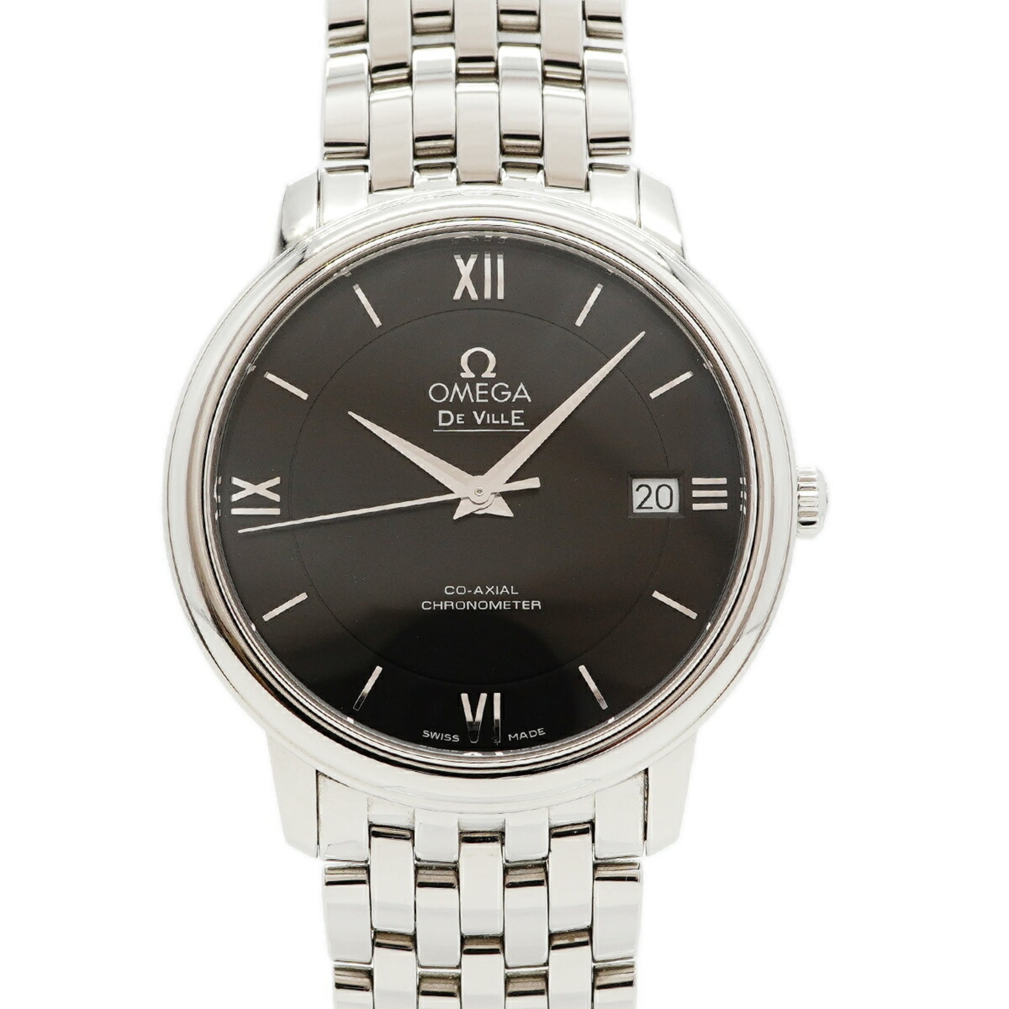 Omega De Ville Prestige 424.10.37.20.01.001 Black Dial