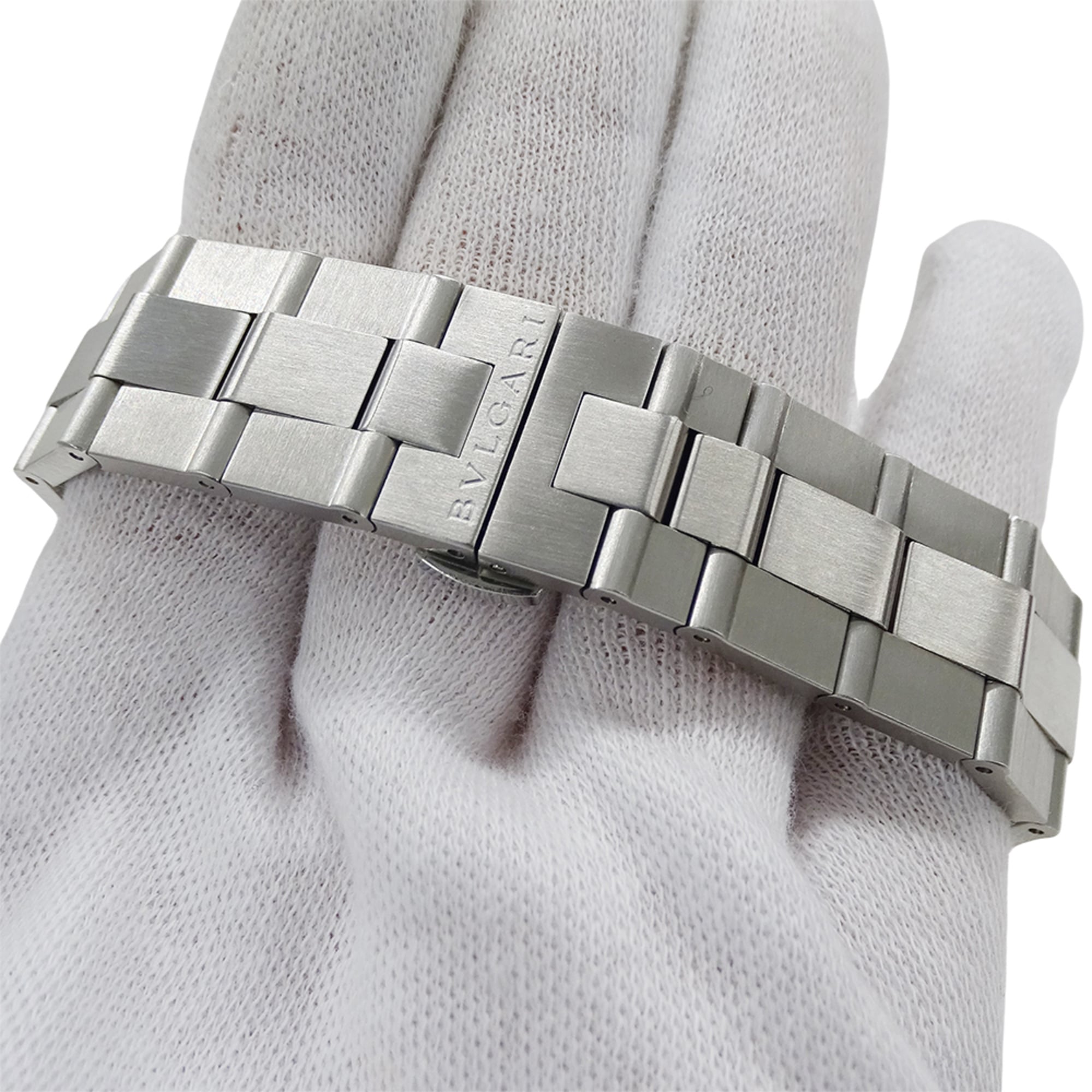 Bulgari BVLGARI Montre Pour Hommes, Diagono Date, Automatique, acier inoxydable (SS), DG40S, argent