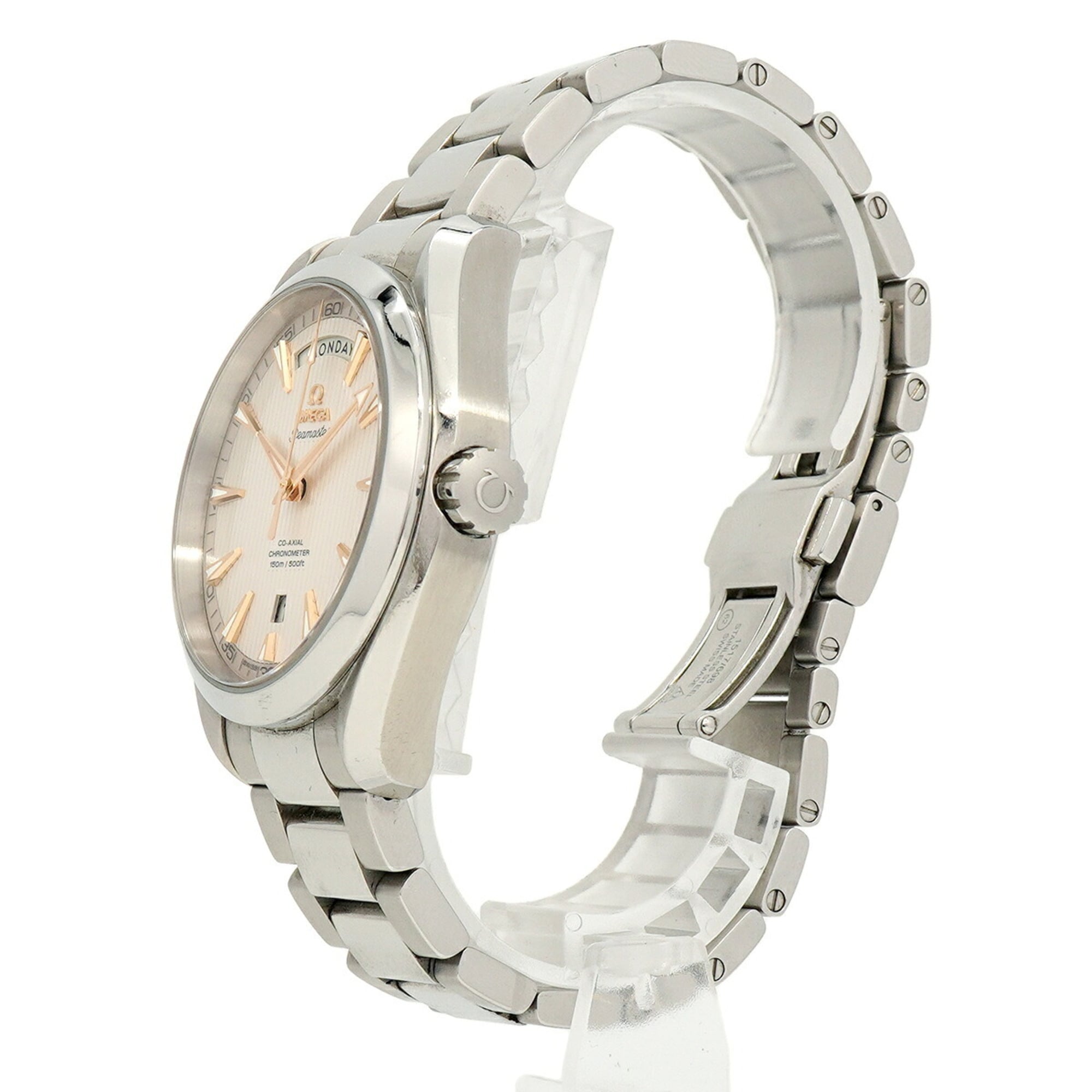 Omega Seamaster Aqua Terra Day-Date 231.10.42.22.02.001 Silver Dial 41mm Watch