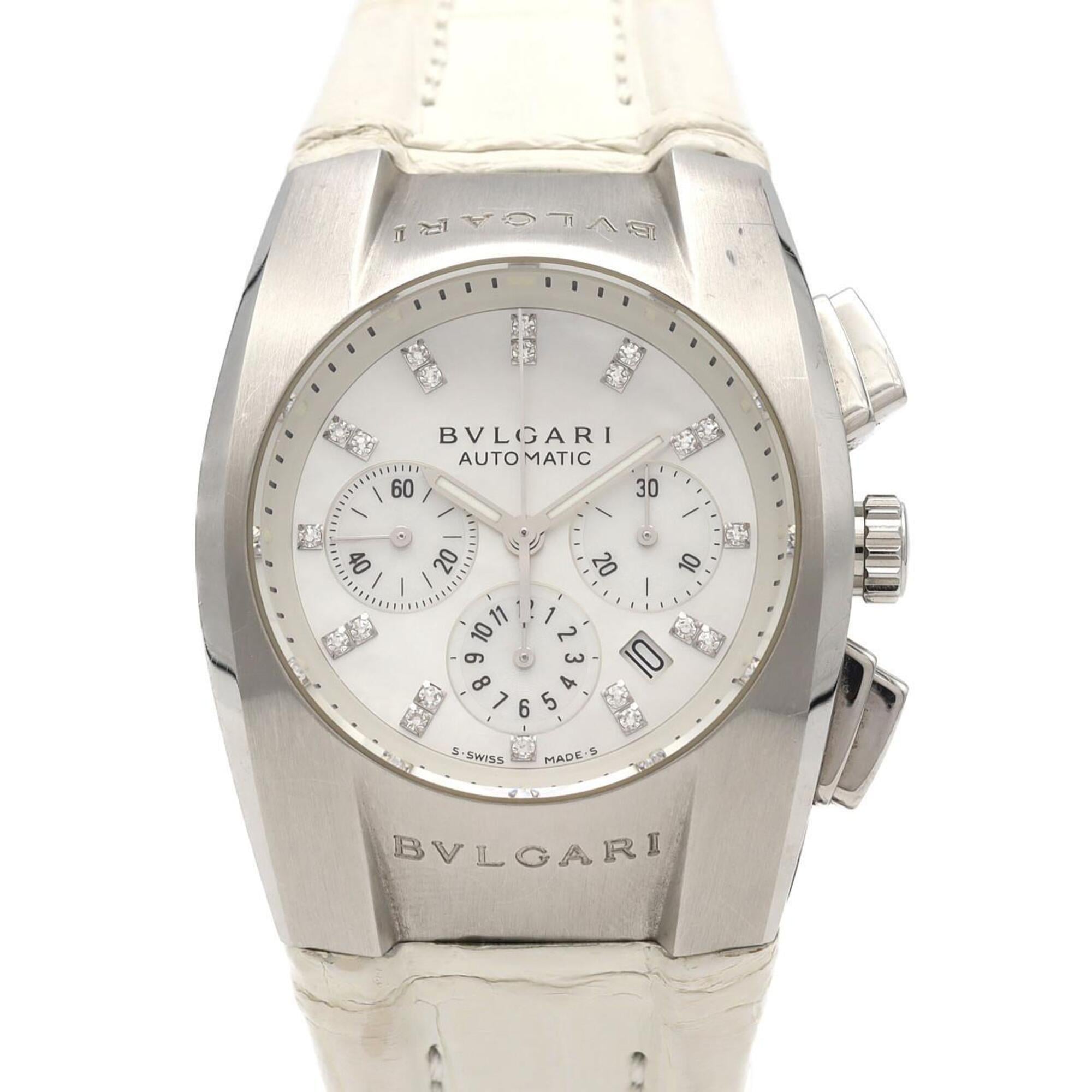 Bulgari Ergon EG35SCH/EG35WSLDCH/12 Mother of pearl Dial 35mm Watch