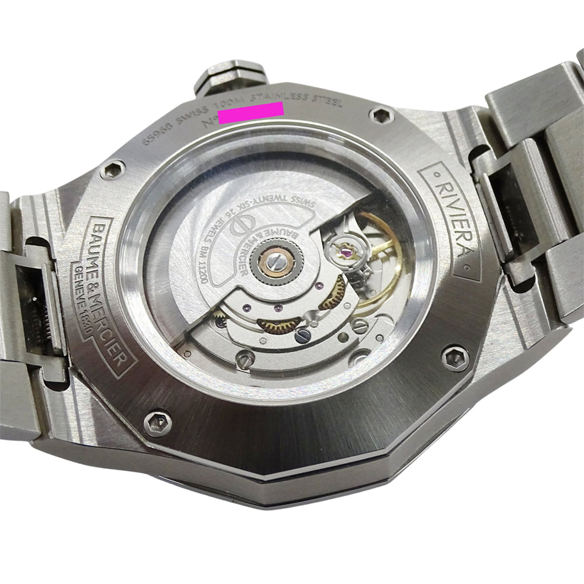 Baume & Mercier Riviera M0A10829 Weiß Zifferblatt 42 mm Uhr