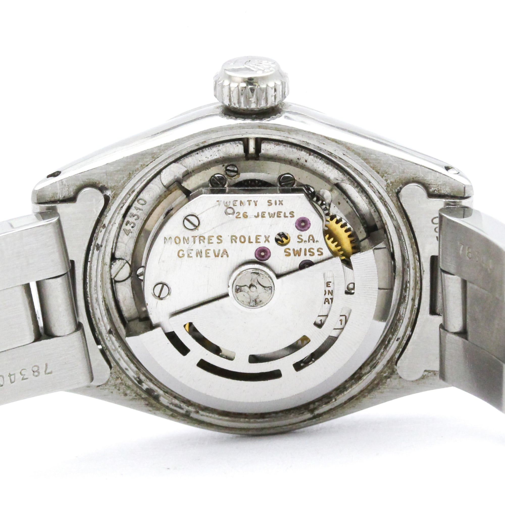 ROLEX Oyster Perpetual Steel Automatic Ladies Watch 6618 Vintage
