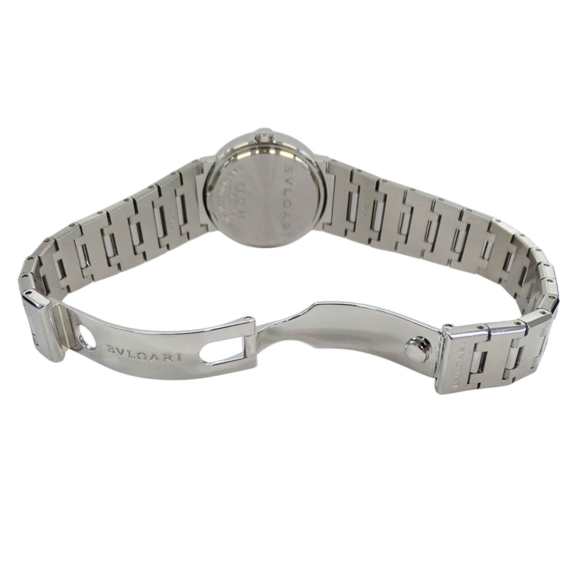 Bulgari BVLGARI Wo Brand: Date Quartz QZ Stainless Steel BB26SS Silver