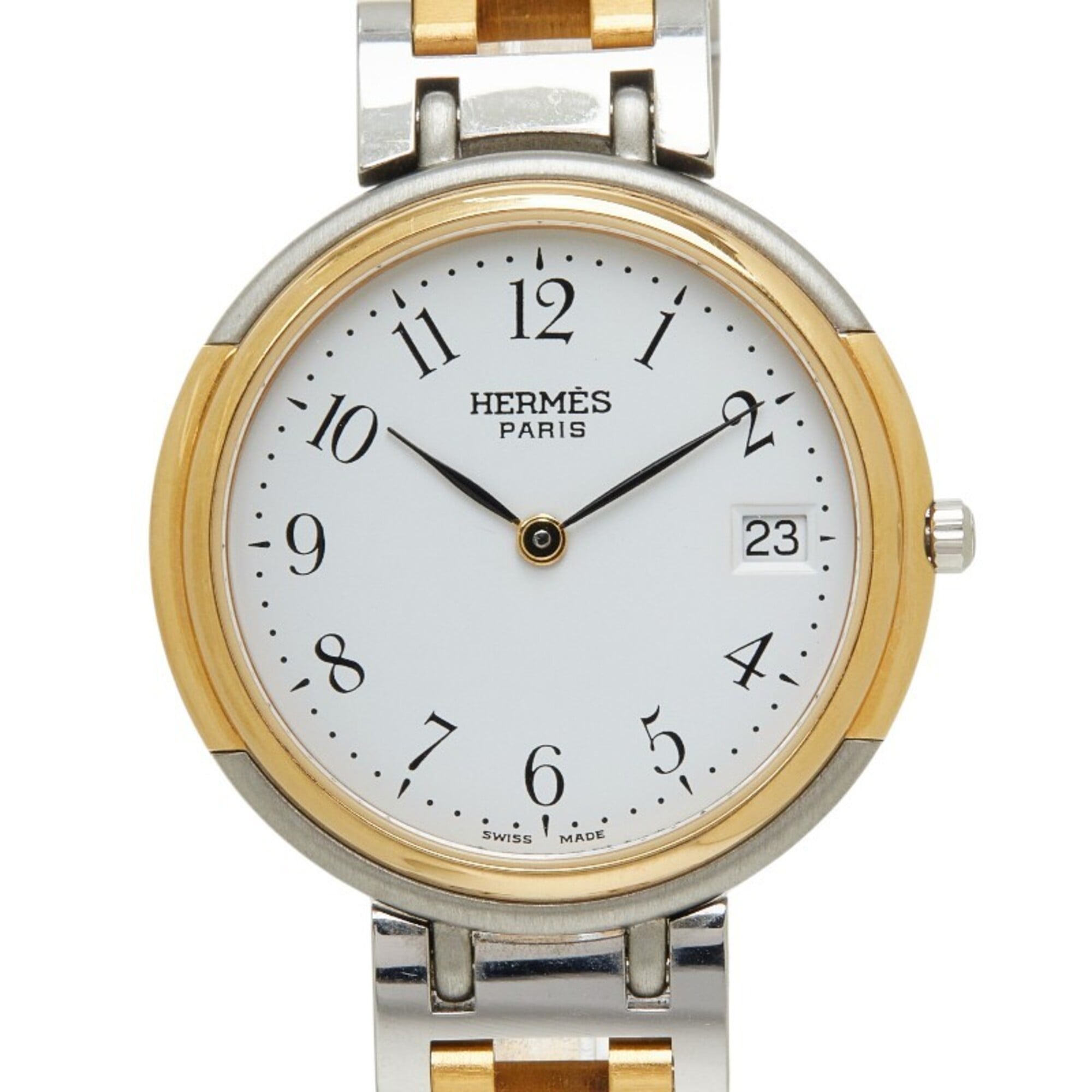 Hermes Windsor 62.03 White Dial 31mm Watch