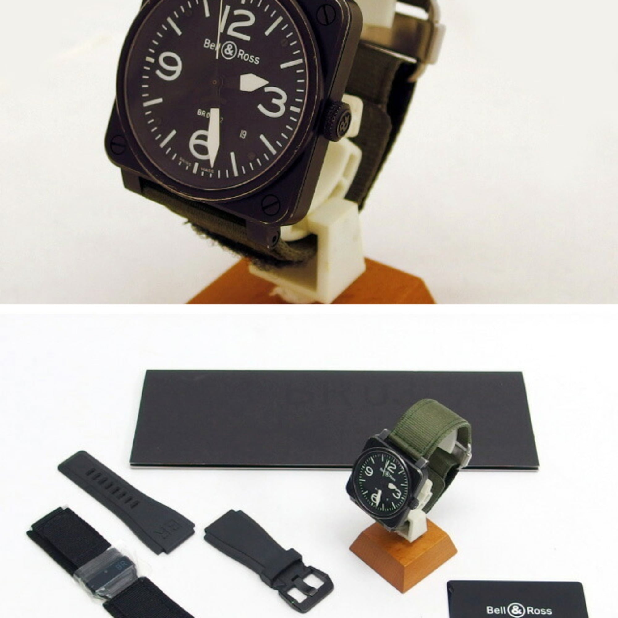 Bell & Ross Aviation BR03-92 herenhorloge met zwarte wijzerplaat
