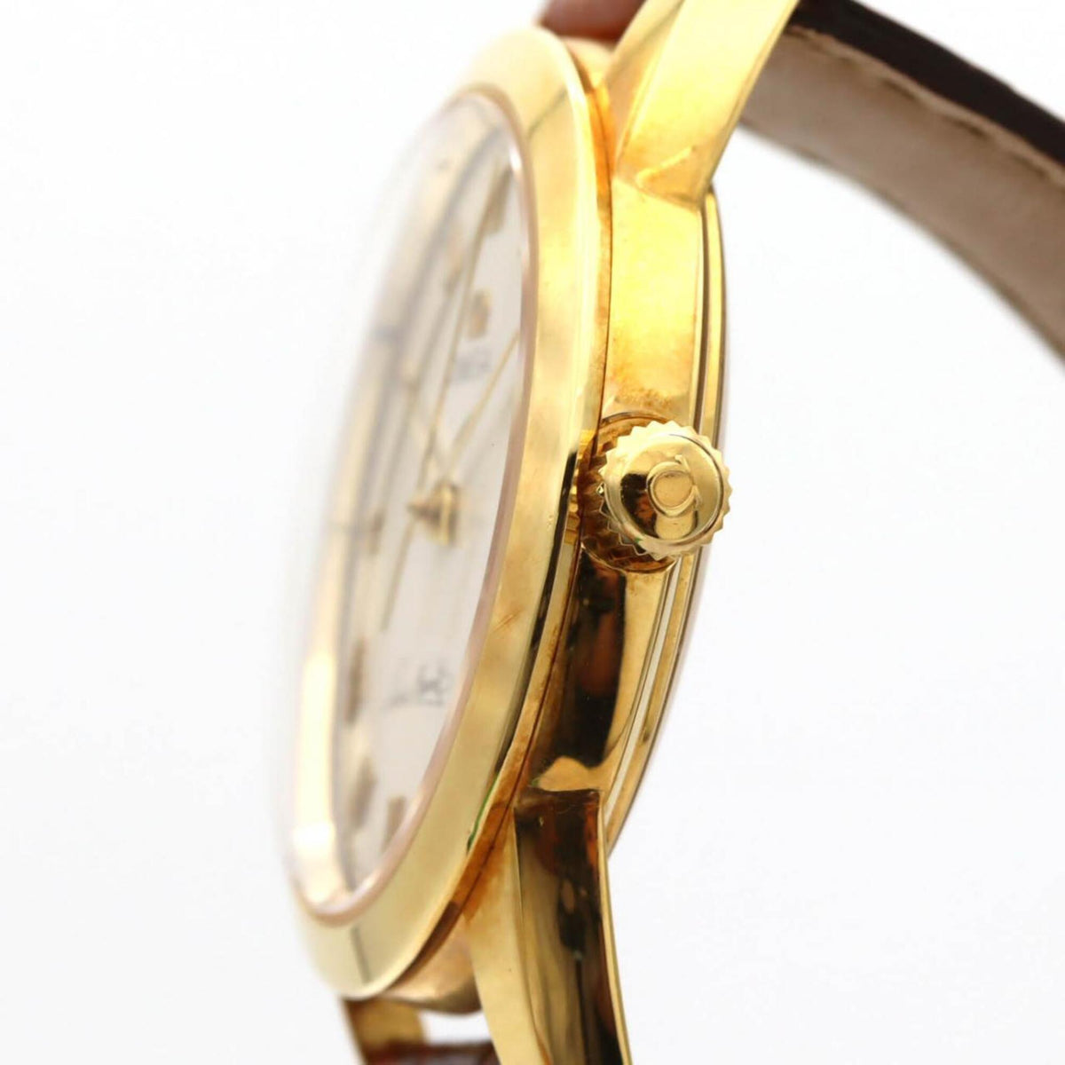 Omega Louis Brandt 5311 horloge met zilveren wijzerplaat, 34 mm