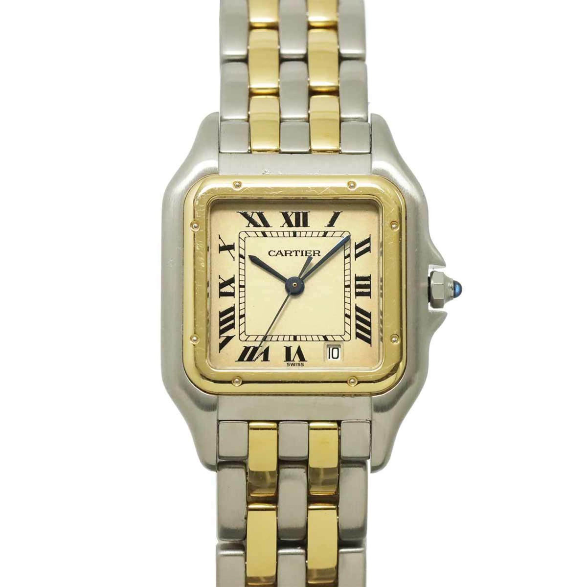 Cartier Panthère MM 2-Row W25028B6 Ivory Dial 26mm Watch
