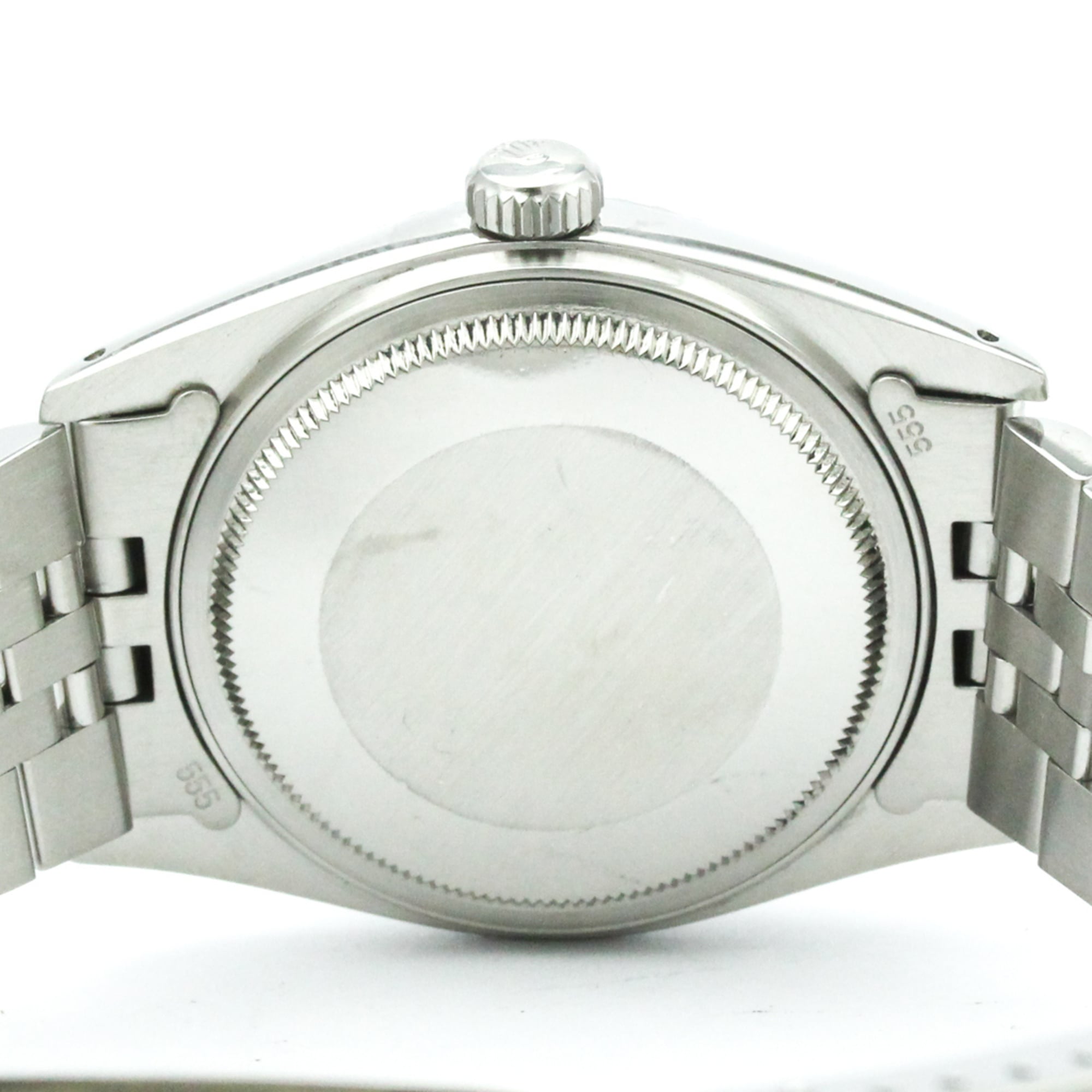 ROLEX Datejust 18K witgoud en staal, automatisch herenhorloge 16030