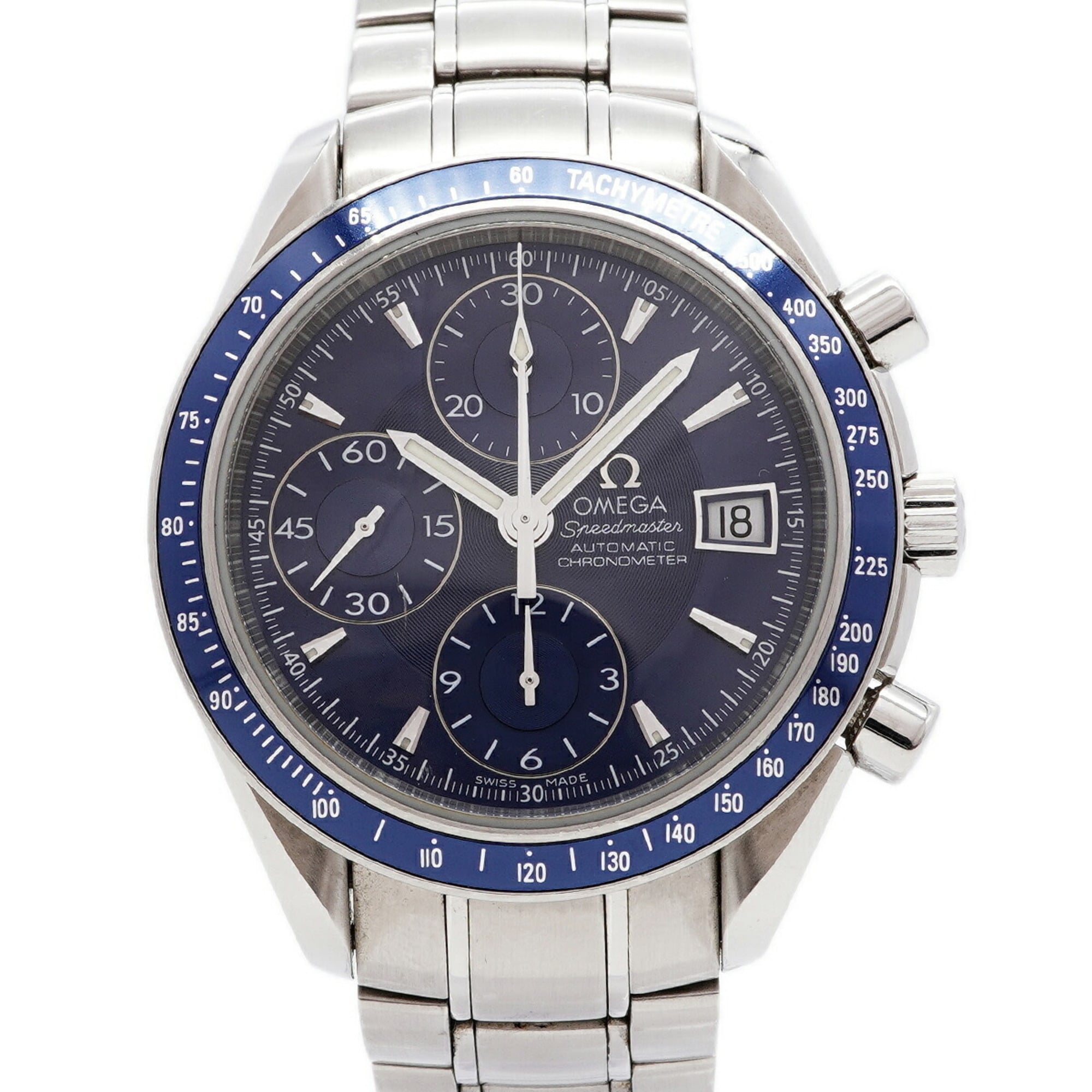 Montre Omega Speedmaster 3212.8 à cadran bleu 40mm