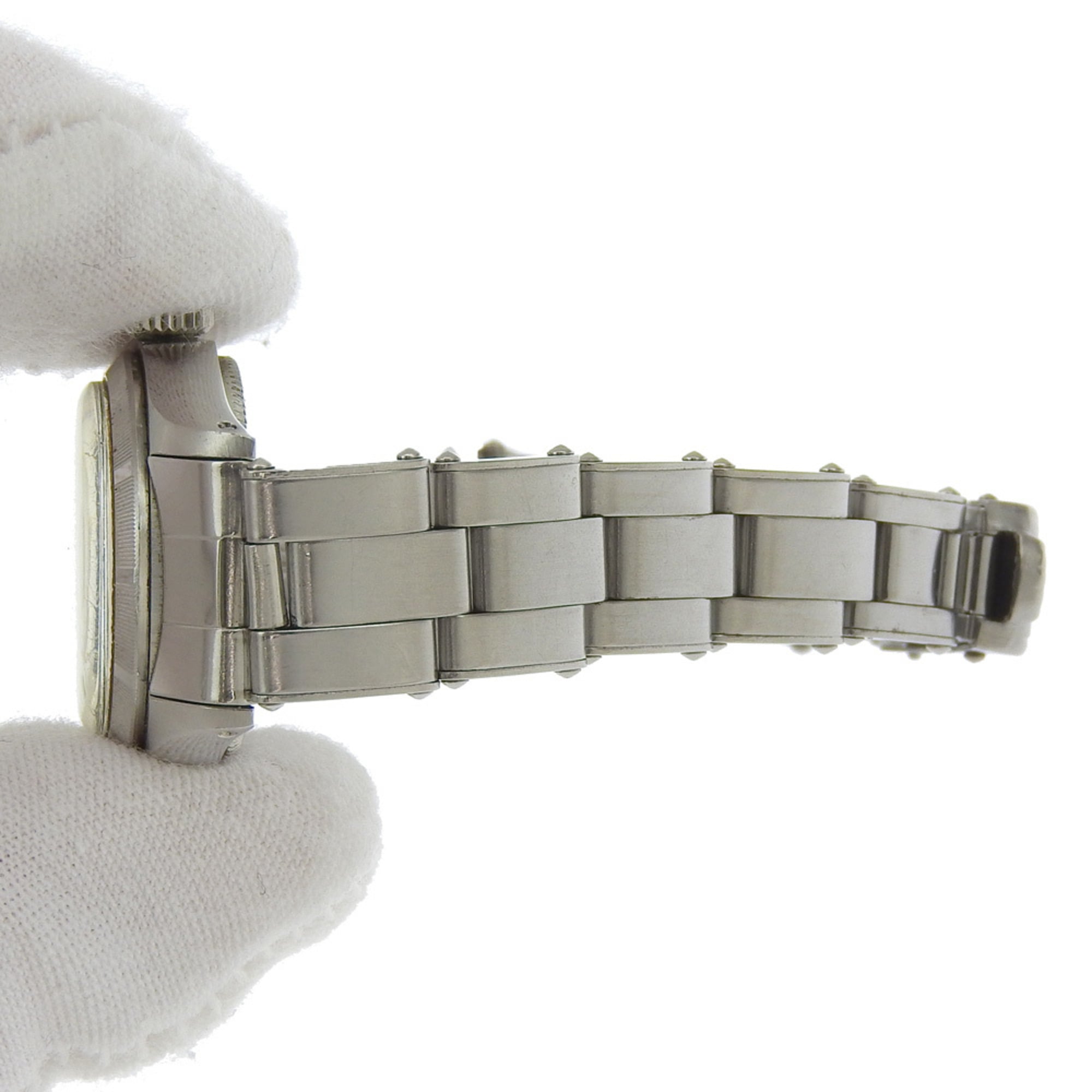 Rolex Oyster Perpetual Uhr, Kaliber 1161 6618, Edelstahl, 1965, Automatik, analoge Anzeige, Silber Zifferblatt, Damenuhr.