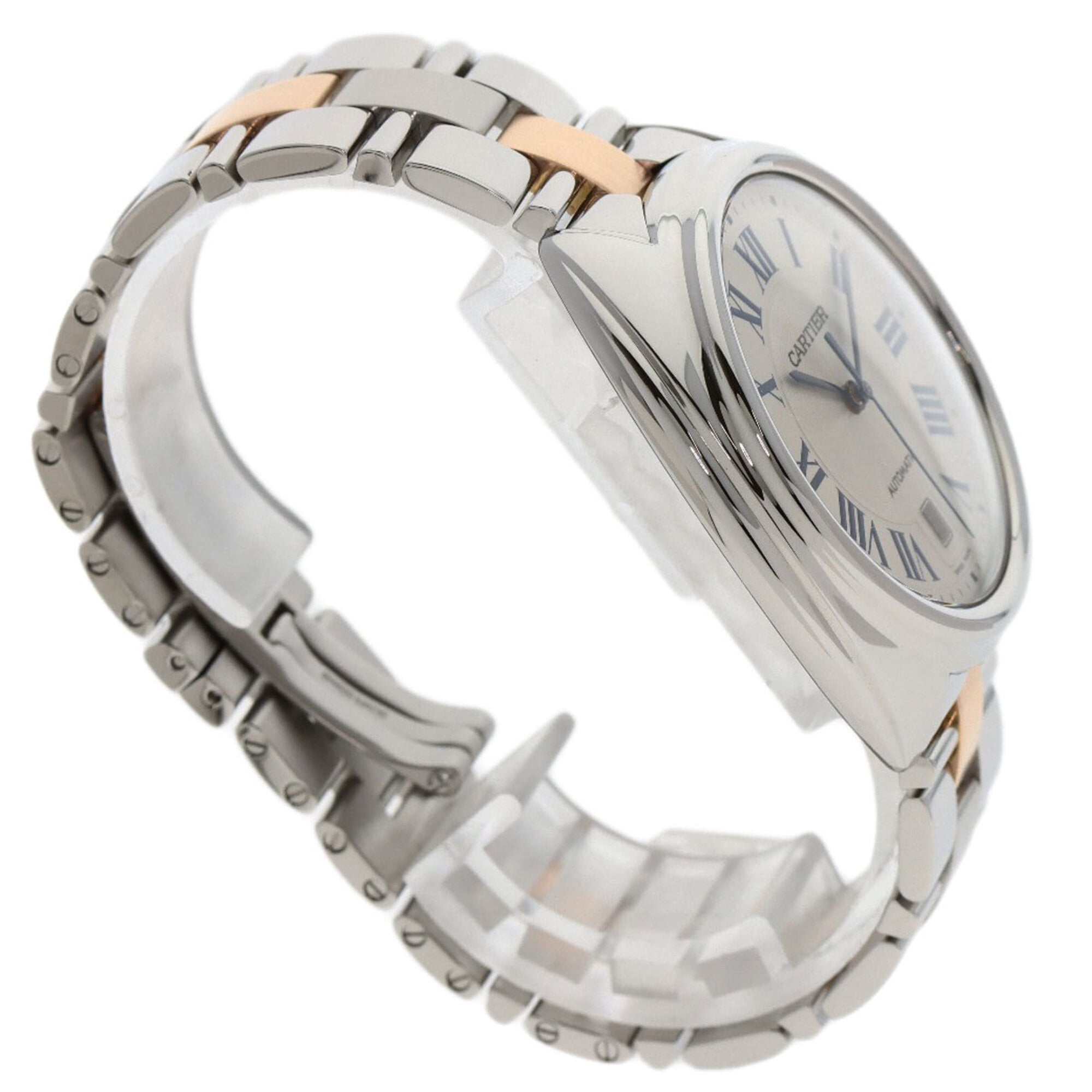 Cartier W2CL0002 ClÃ© de 40mm Men's Watch in Stainless Steel (SSx18KPG)