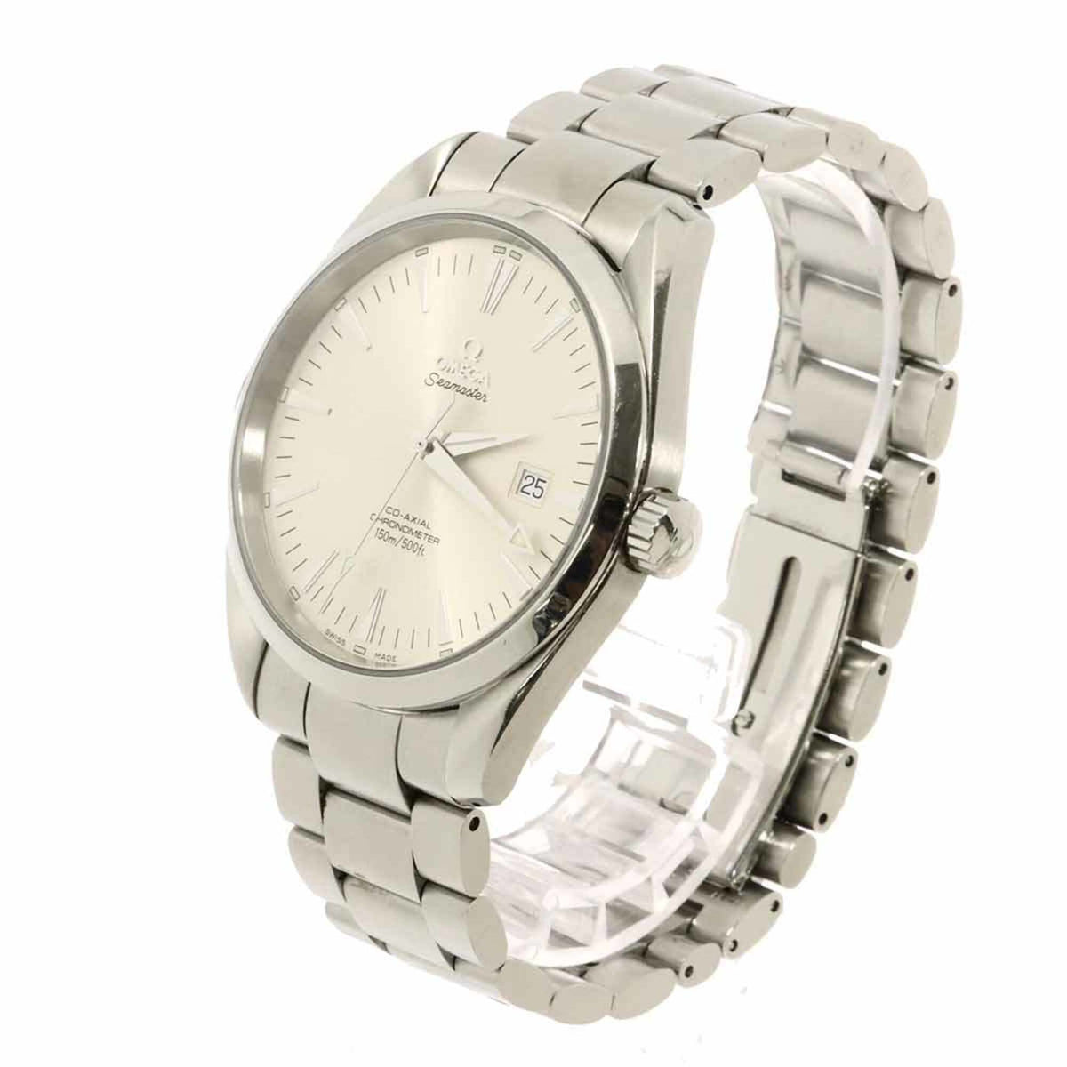 Omega Seamaster Aqua Terra Co-Axial 2502 20 Silver Dial 42mm Watch