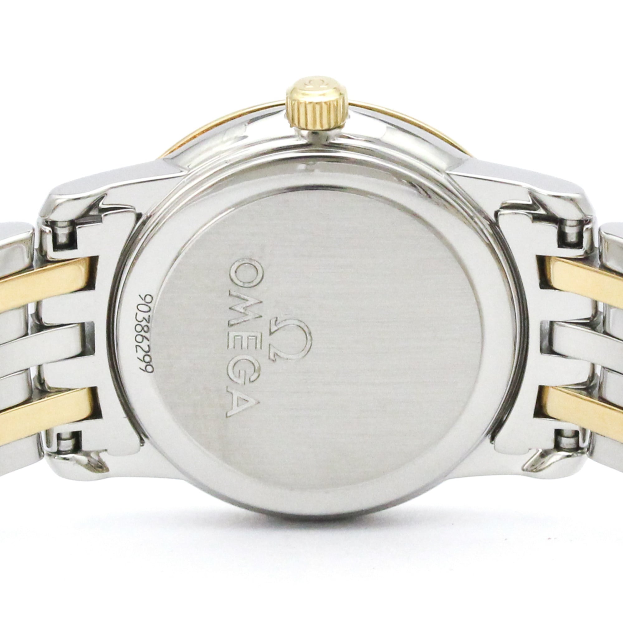 Omega De Ville 4375.75 White Dial 22mm Watch