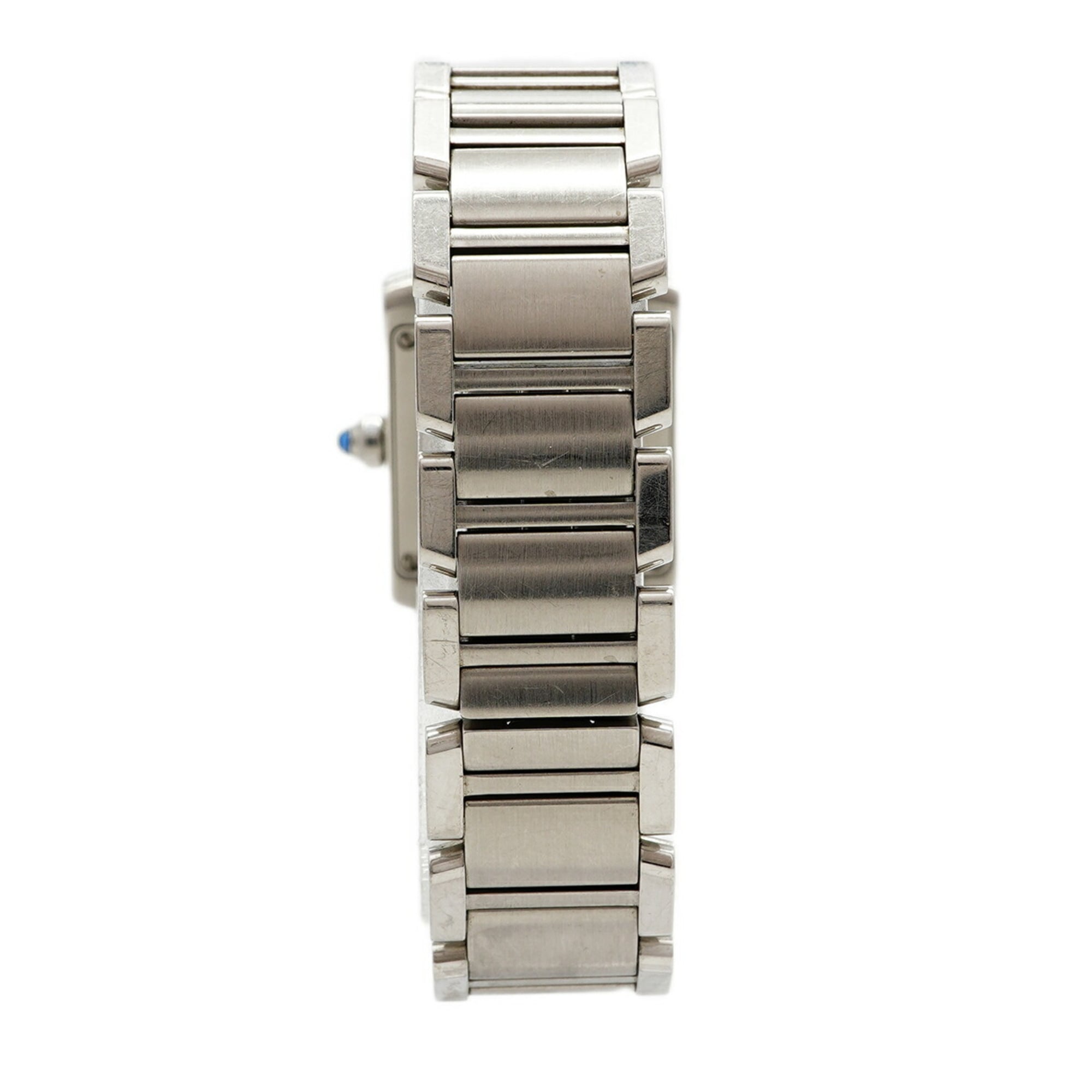 Cartier Tank francaise W51008Q3 Ivory Dial 20mm Watch