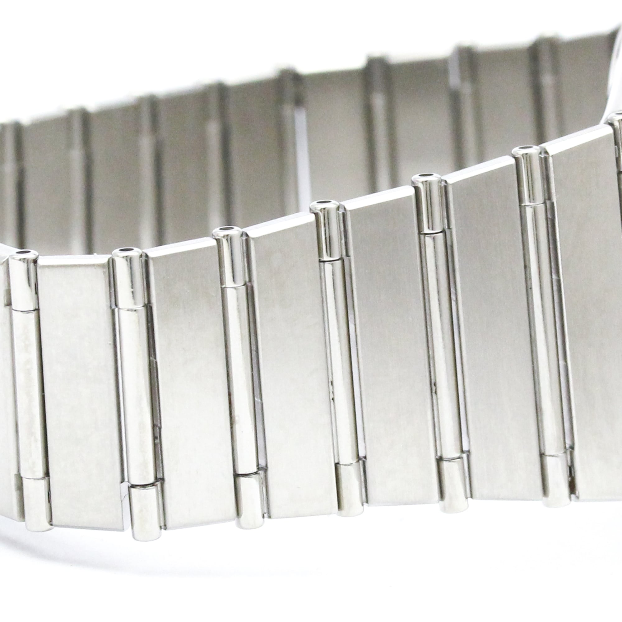 OMEGA Constellation Herrenuhr 18 Karat Gold Edelstahl Quarz 396.1080