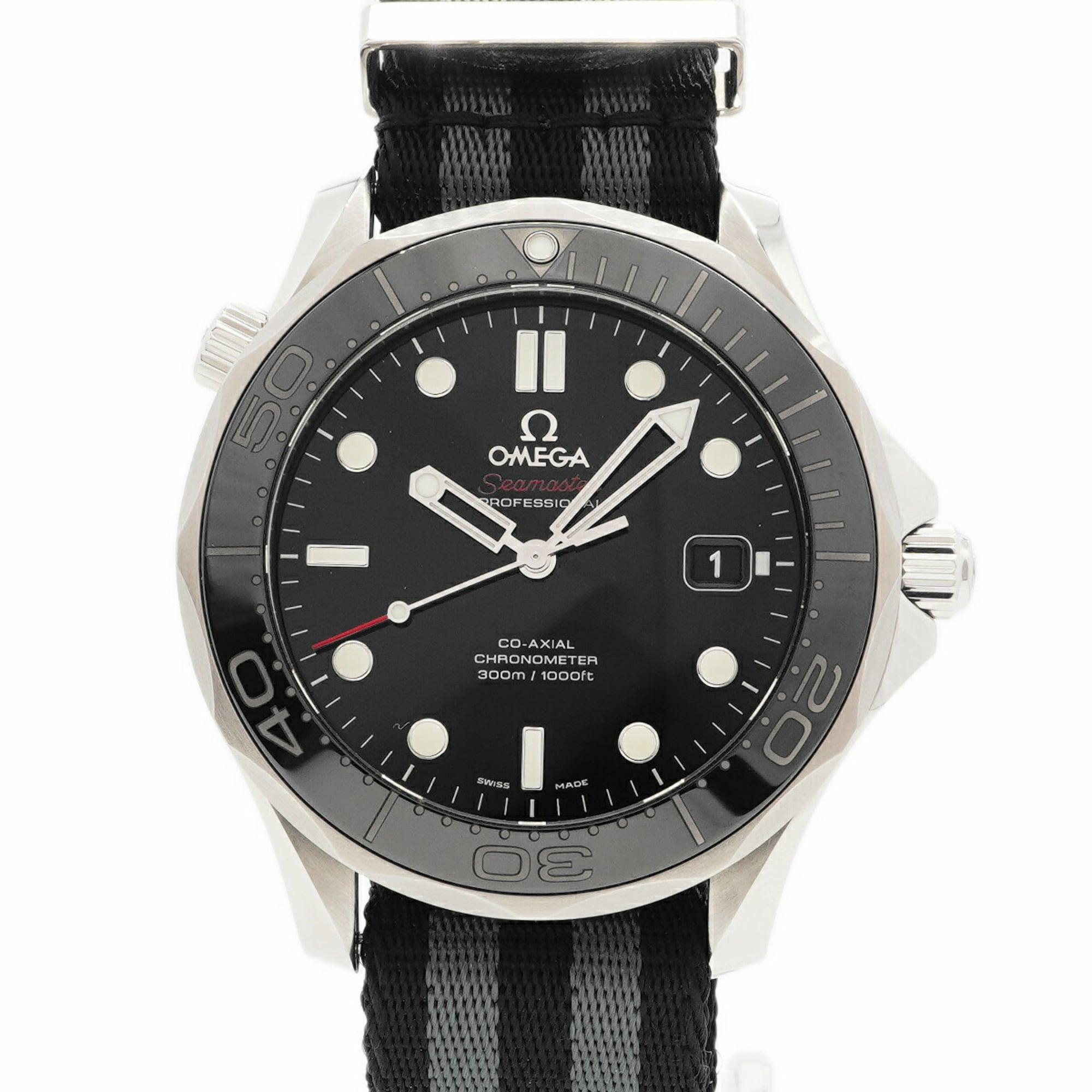 Omega Seamaster 212.30.41.20.01.003 Black Dial 41mm Watch