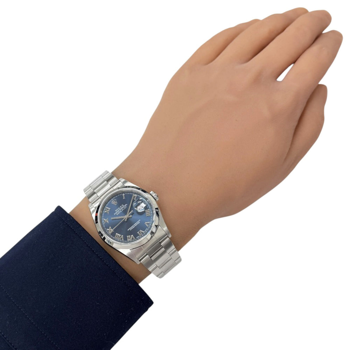 Rolex Datejust 16200 Blue Dial 36mm Watch