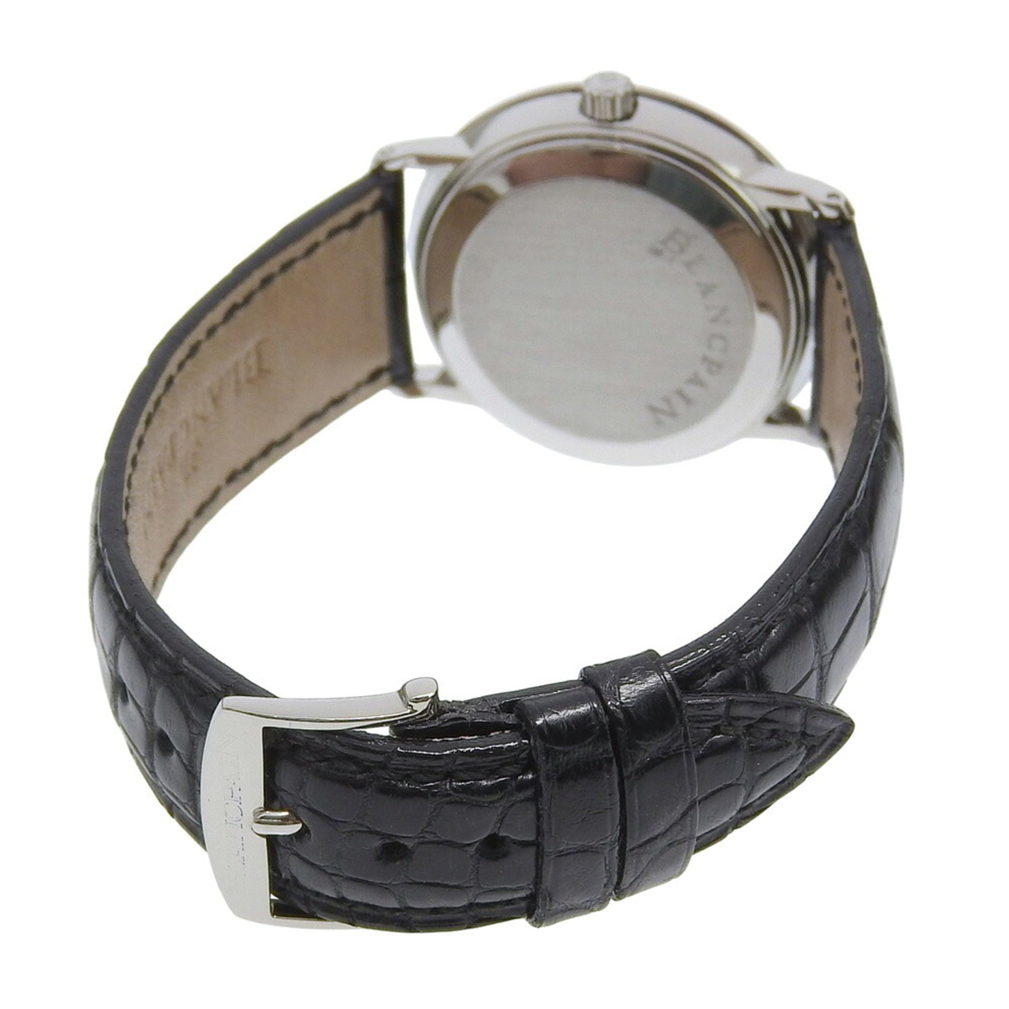 Montre Blancpain Villeret Extra 1195 1127 Blanc, cadran de 34 mm