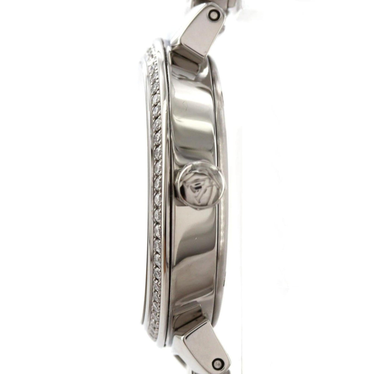 Louis Vuitton Tambour Slim QA161 horloge met zwarte wijzerplaat, 28 mm