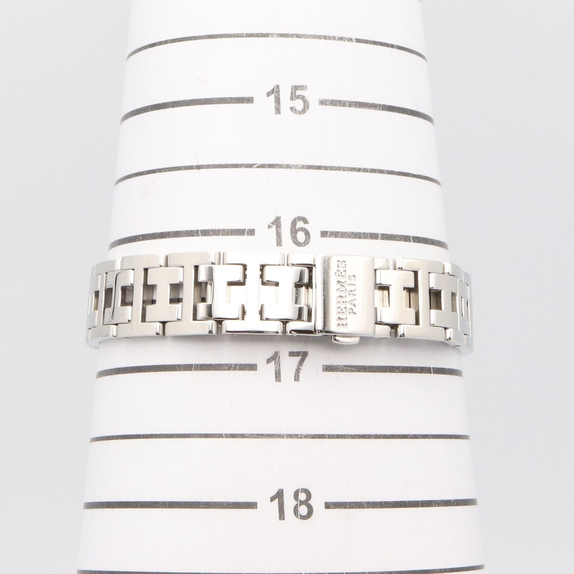 Hermes Clojure CR2.210 White Dial Stainless steel 18mm Watch