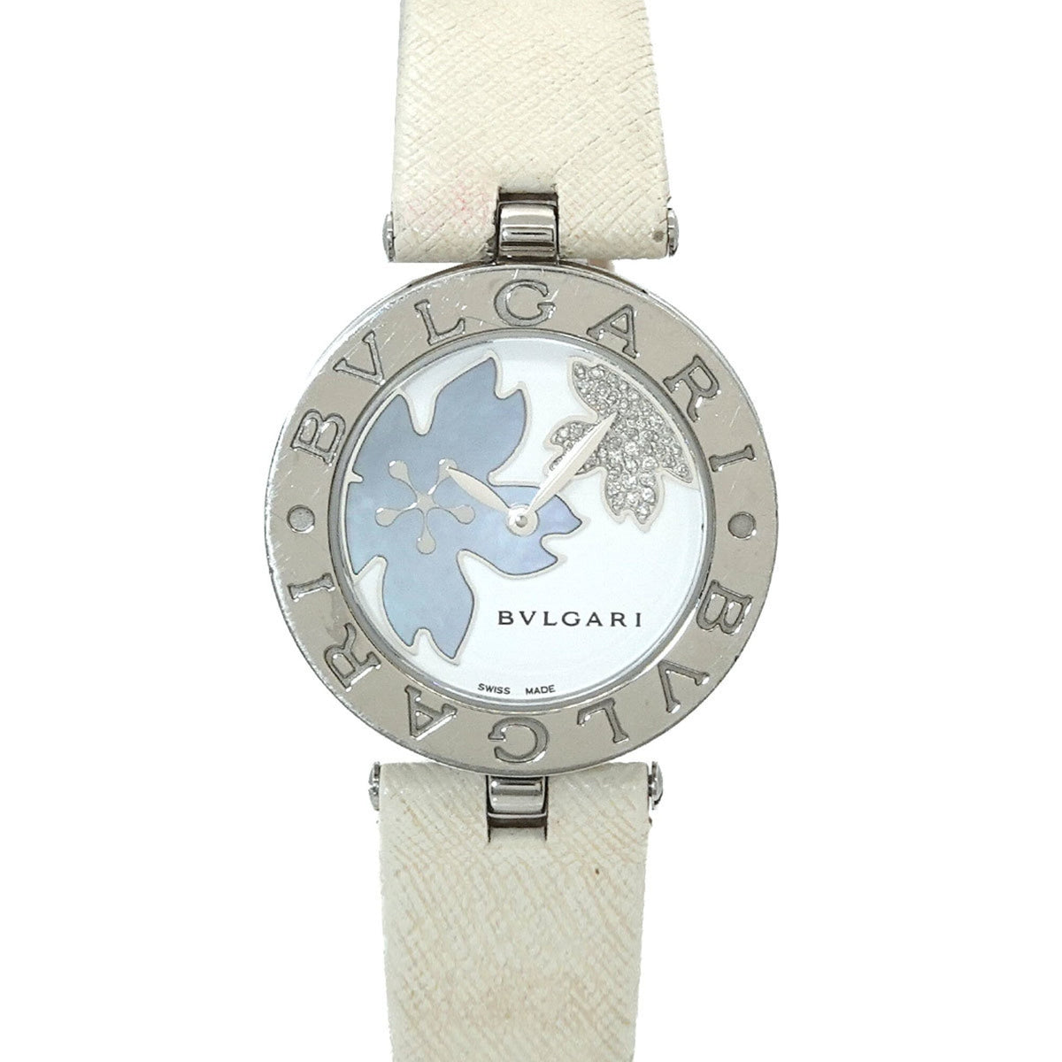 Bulgari B-Zero1 BZ30S Blue shell, White Dial 30mm Watch