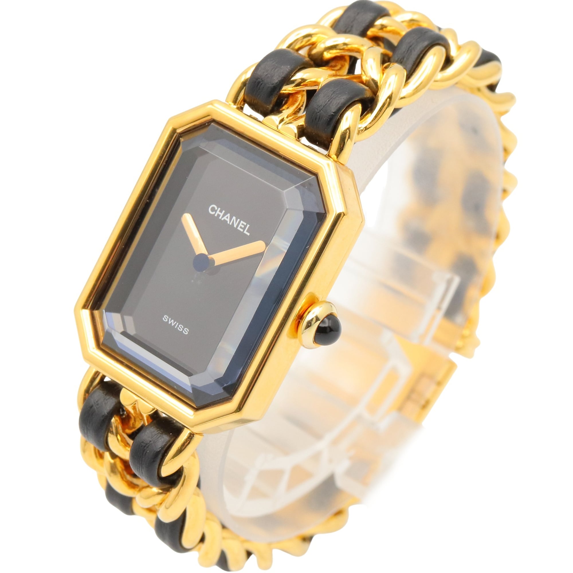 Chanel CHANEL Première S H0001 Horloge met zwarte wijzerplaat, 20 mm