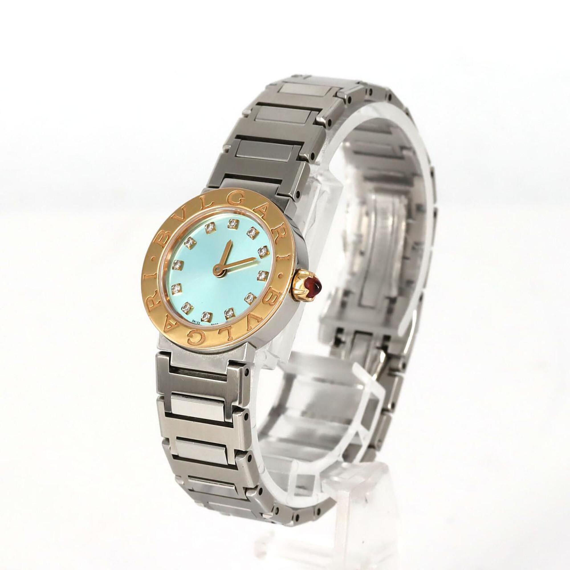Bvlgari PG Combination 12P LIMITED BB23SG 103860 SSxPG Quartz Watch