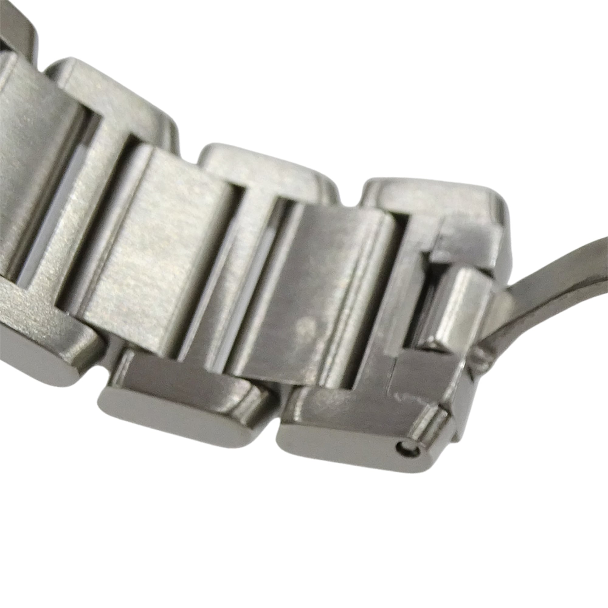 Cartier-Damenuhr, Tank Française SM, Limitierte Auflage 2006, Uhrwerk, Edelstahl (SS), W51031Q3, Silber und Rosa.