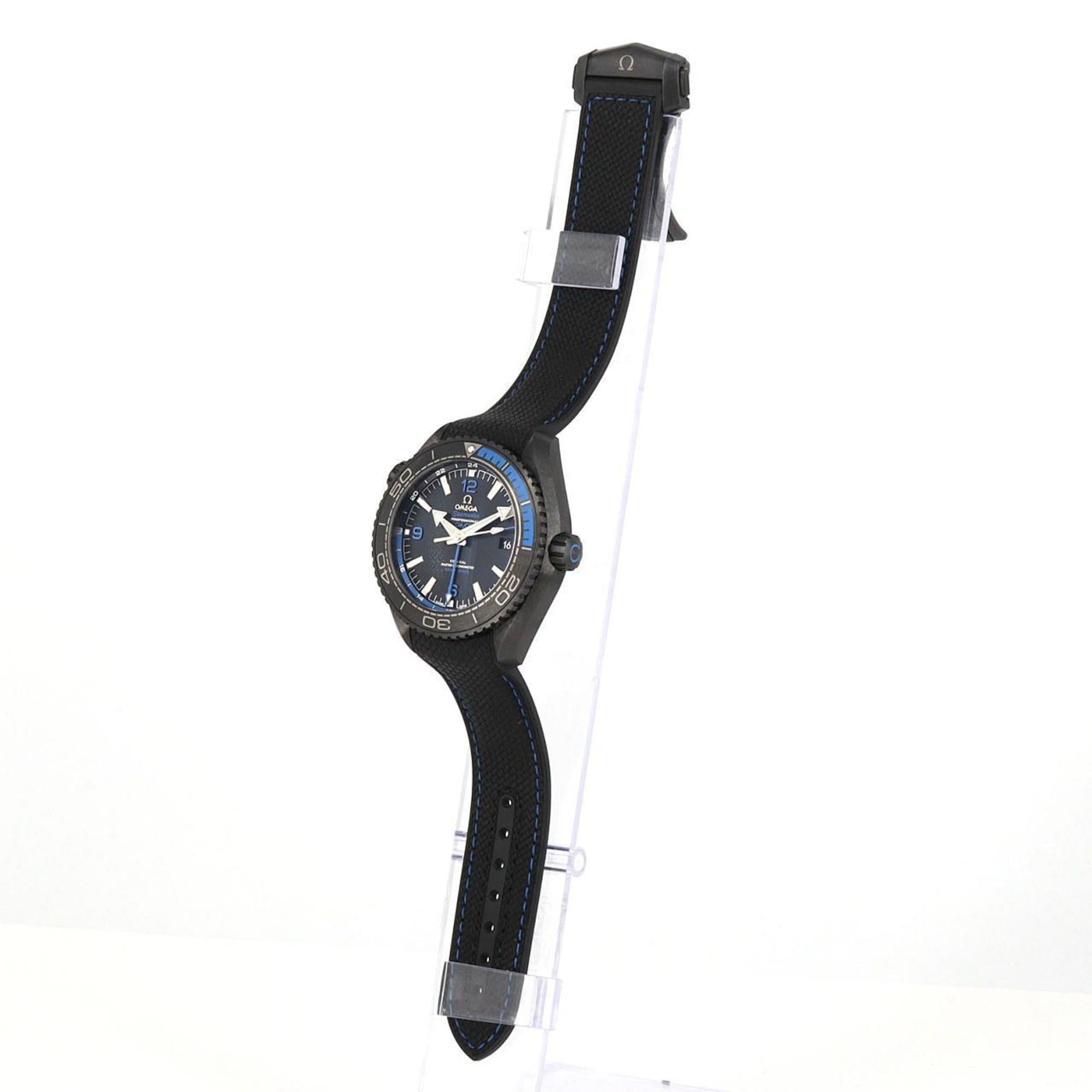 Omega Seamaster Planet Ocean Deep Black GMT 215.92.46.22.01.002 Ceramic Automatic Watch