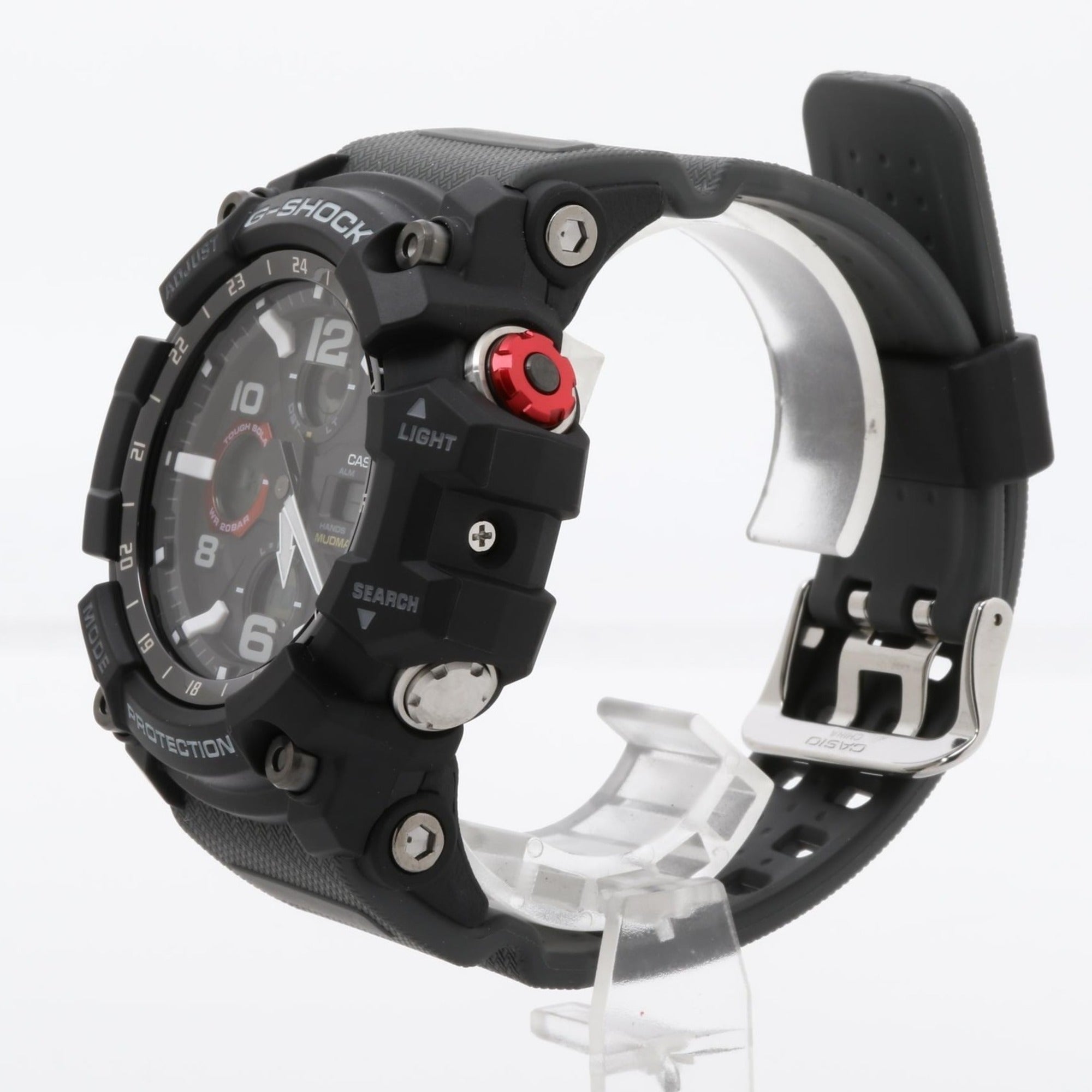 CASIO GSHOCK MASTER OF G LAND MUDMASTER GWG1001A8JF Men's Watch, Black Resin, Stainless Steel