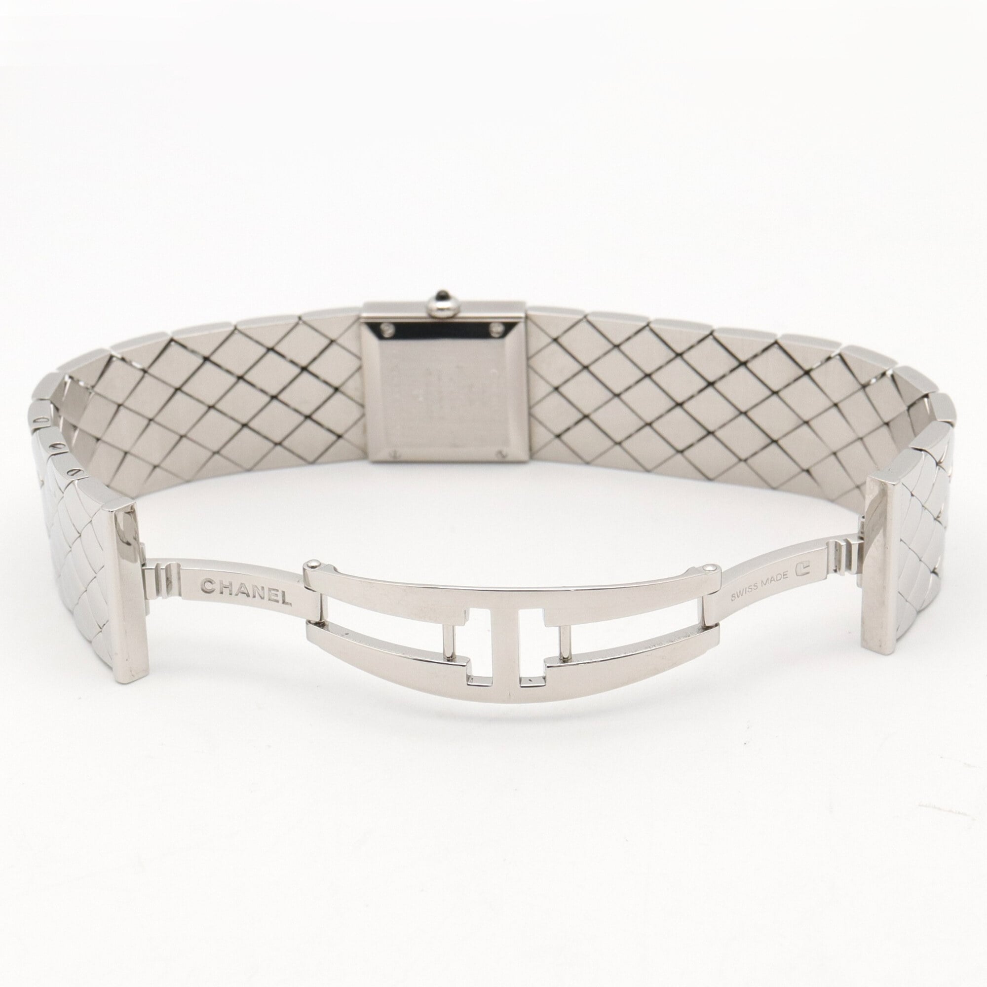 Chanel Matelasse H0009 Black Dial Stainless steel 19mm Watch