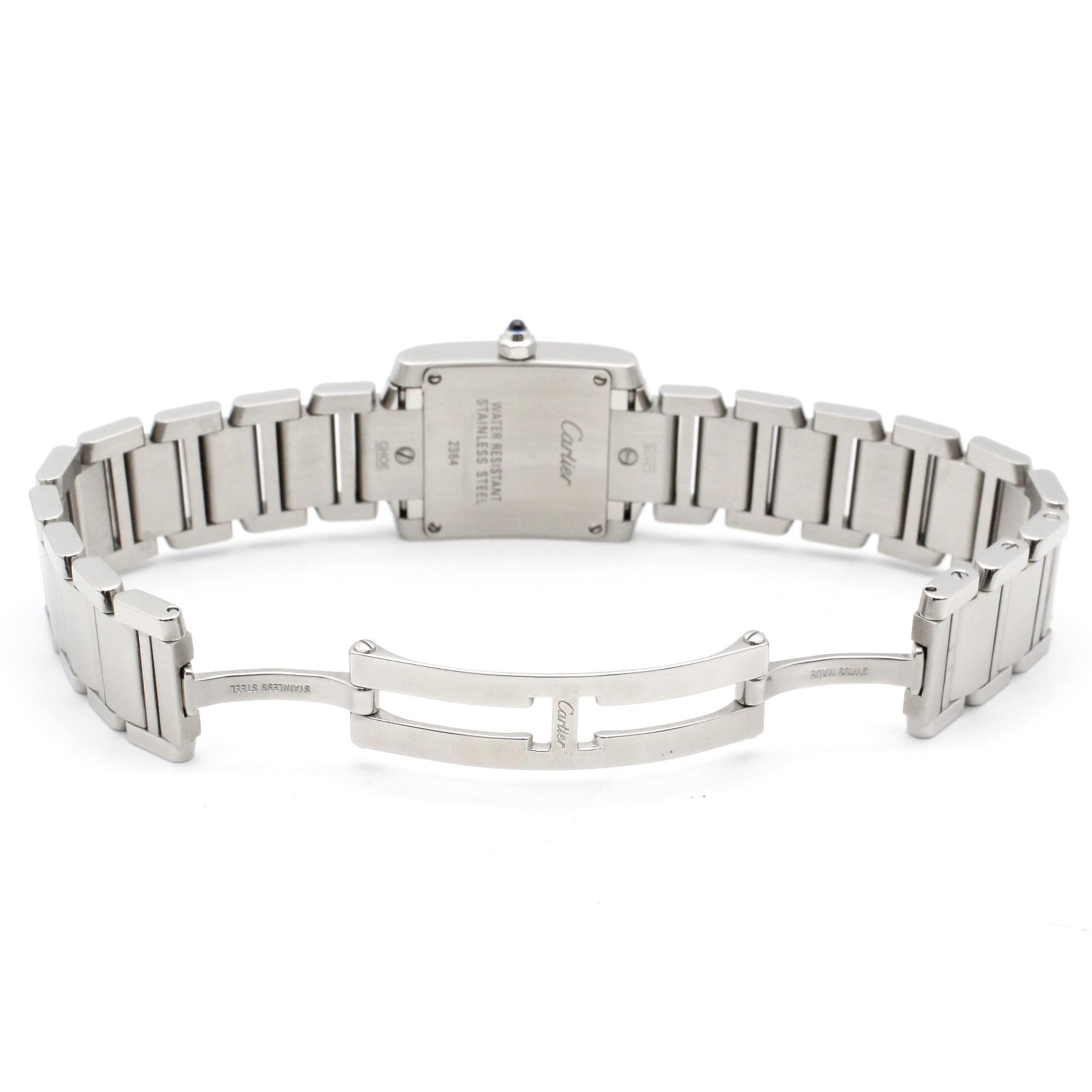 Cartier Tank Francaise W51008Q3 Silver Dial 20mm Watch