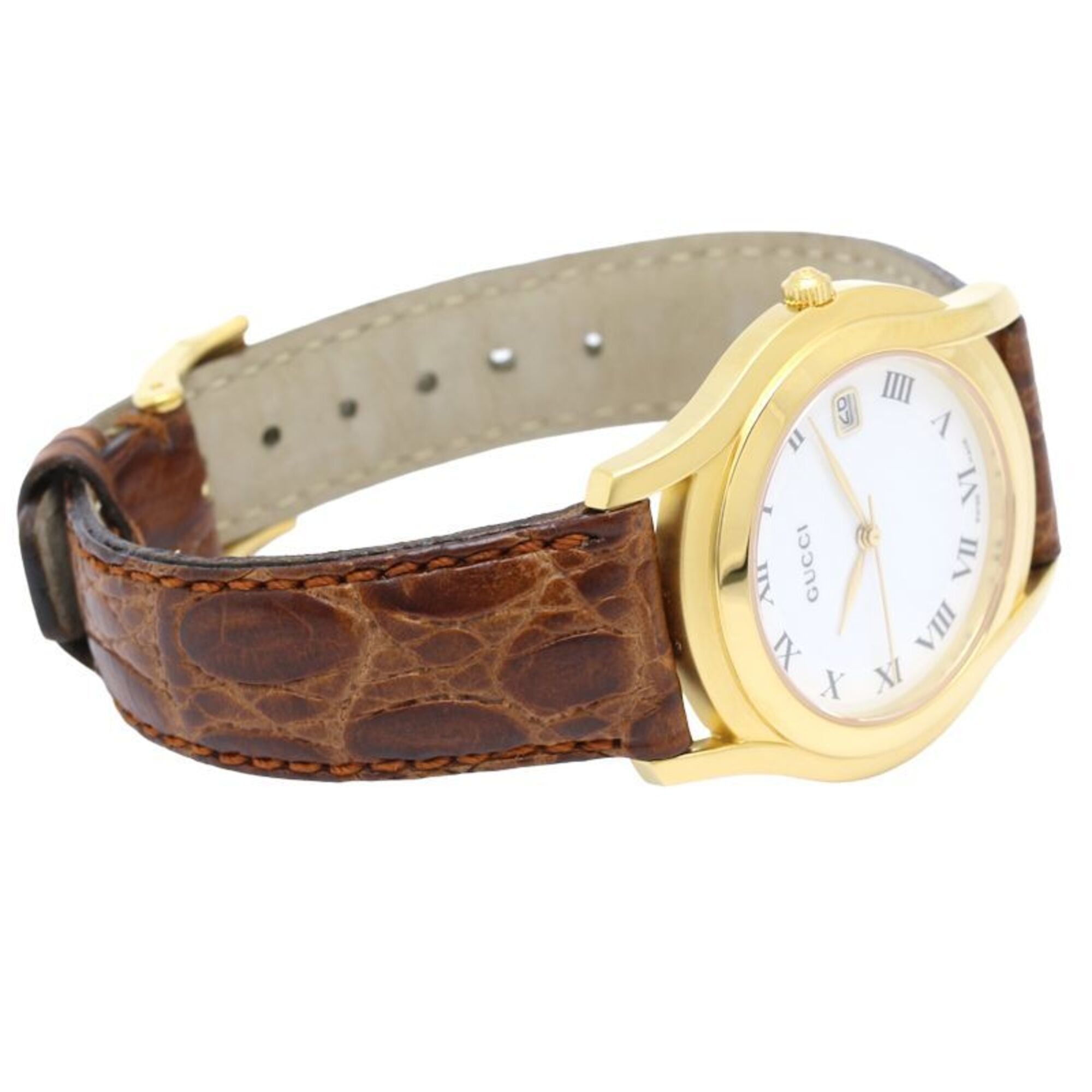 Gucci G-Class 5400M GZl1k4g9 White Dial 35mm Watch