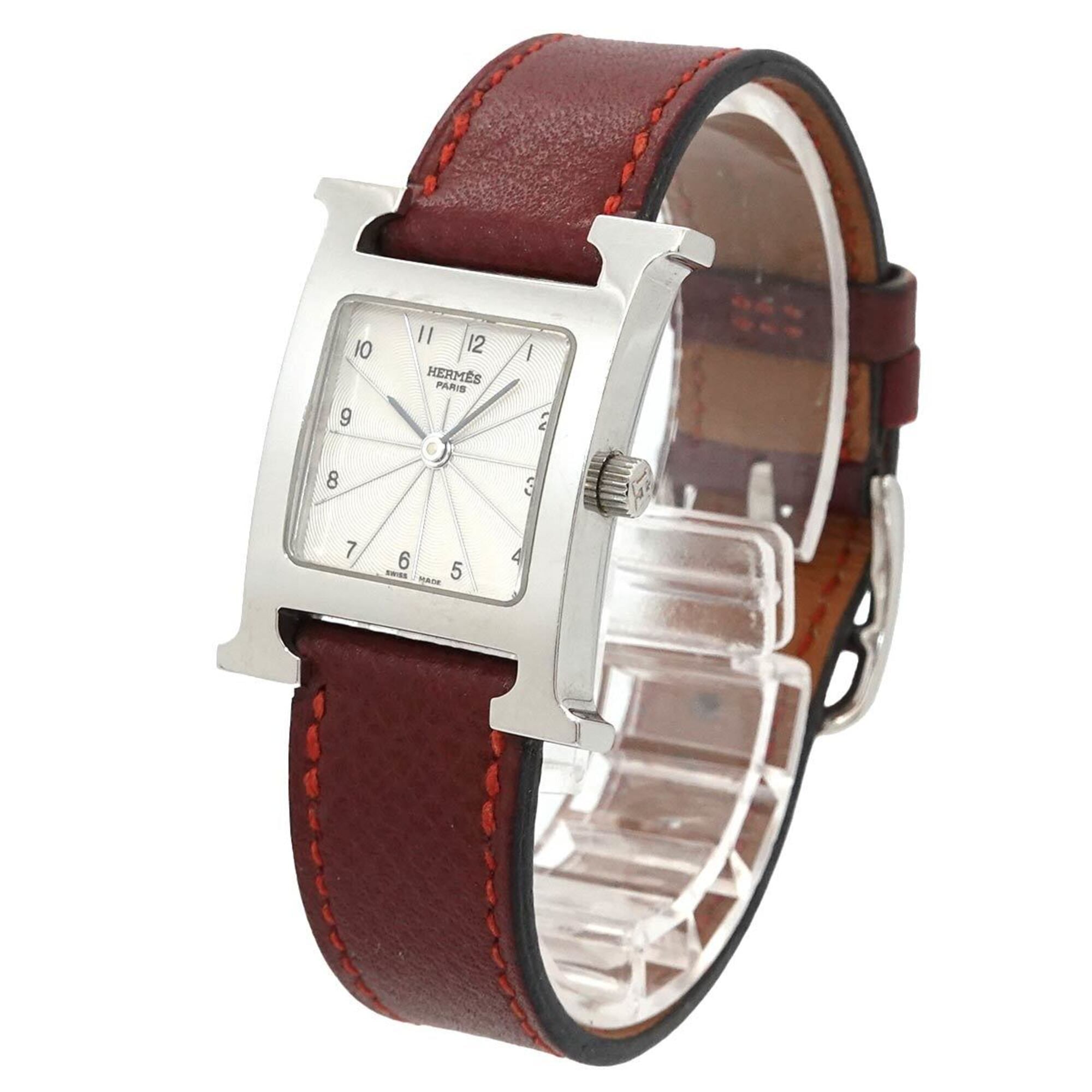 Hermes H- Silver Dial 21mm Watch