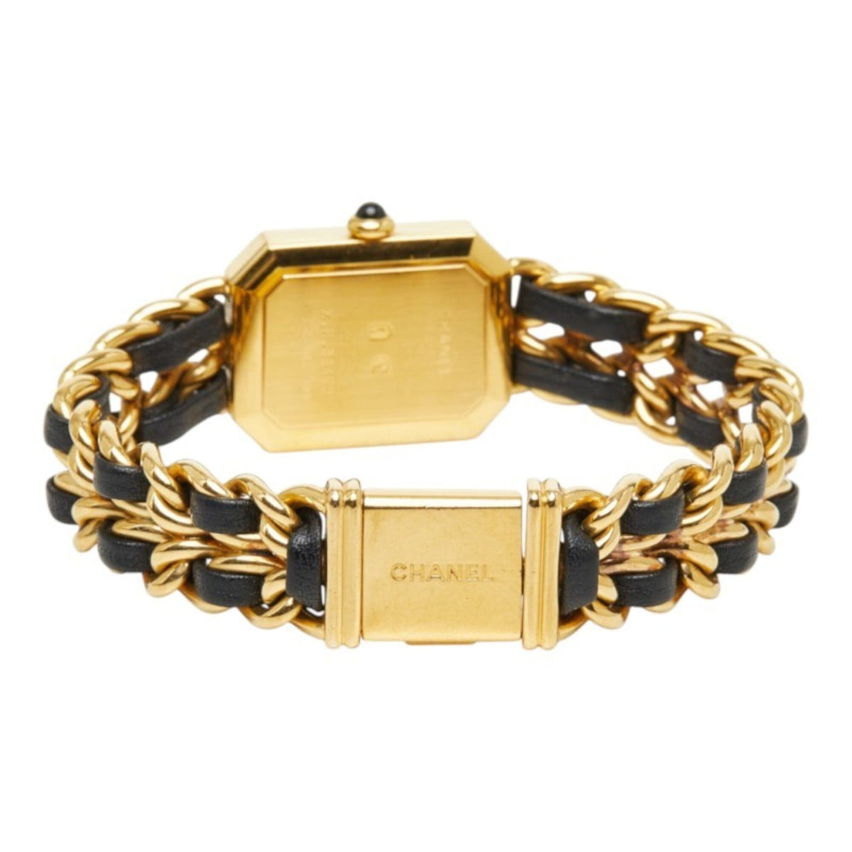 Chanel Première L Black Dial 20mm Watch