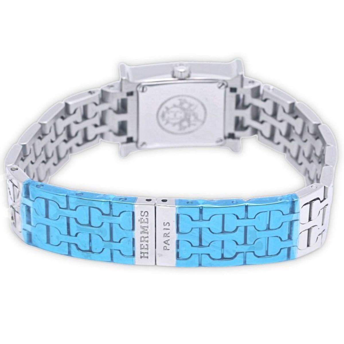 Montre Hermès H- HH1.110.212/4835 Blanc à cadran 17 mm