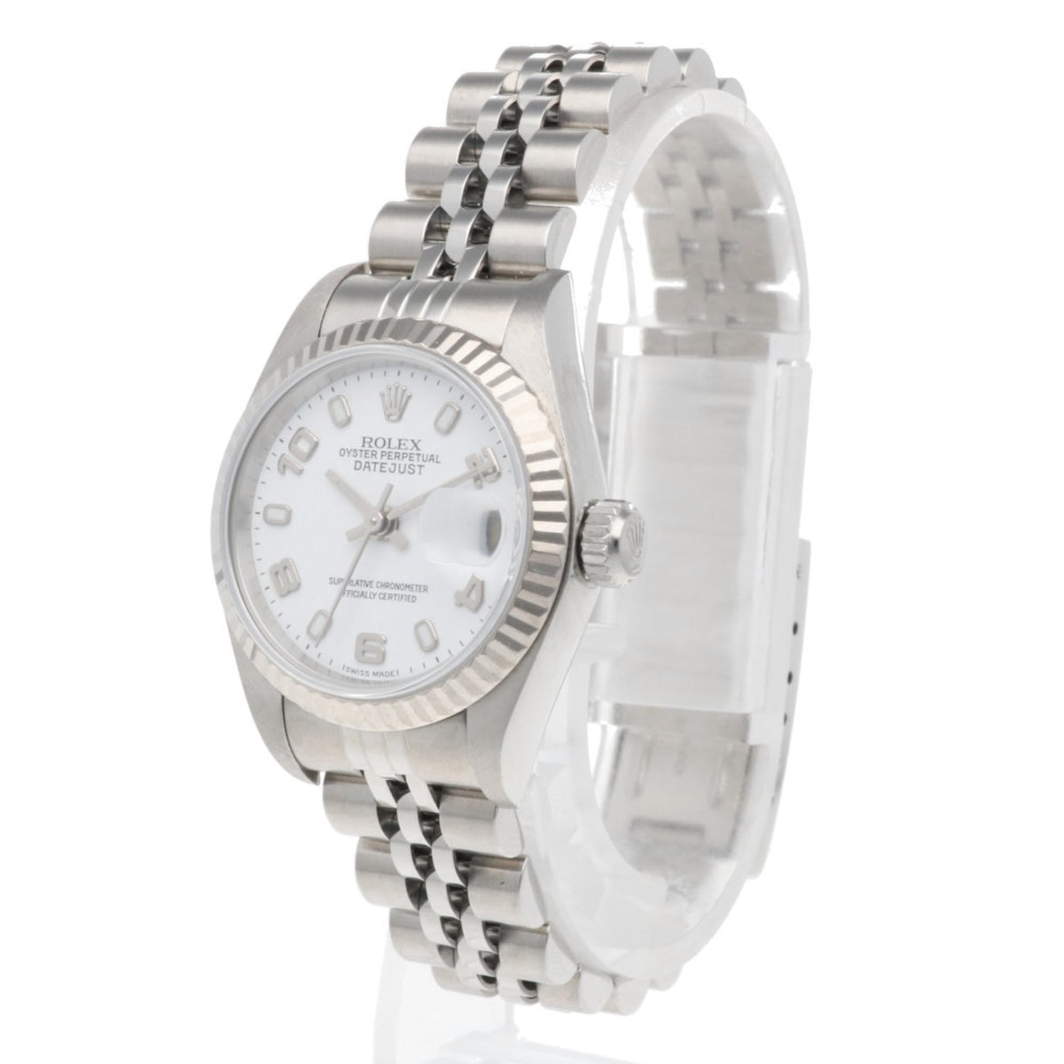 Rolex Datejust Oyster Perpetual 79174 White Dial 26mm Watch