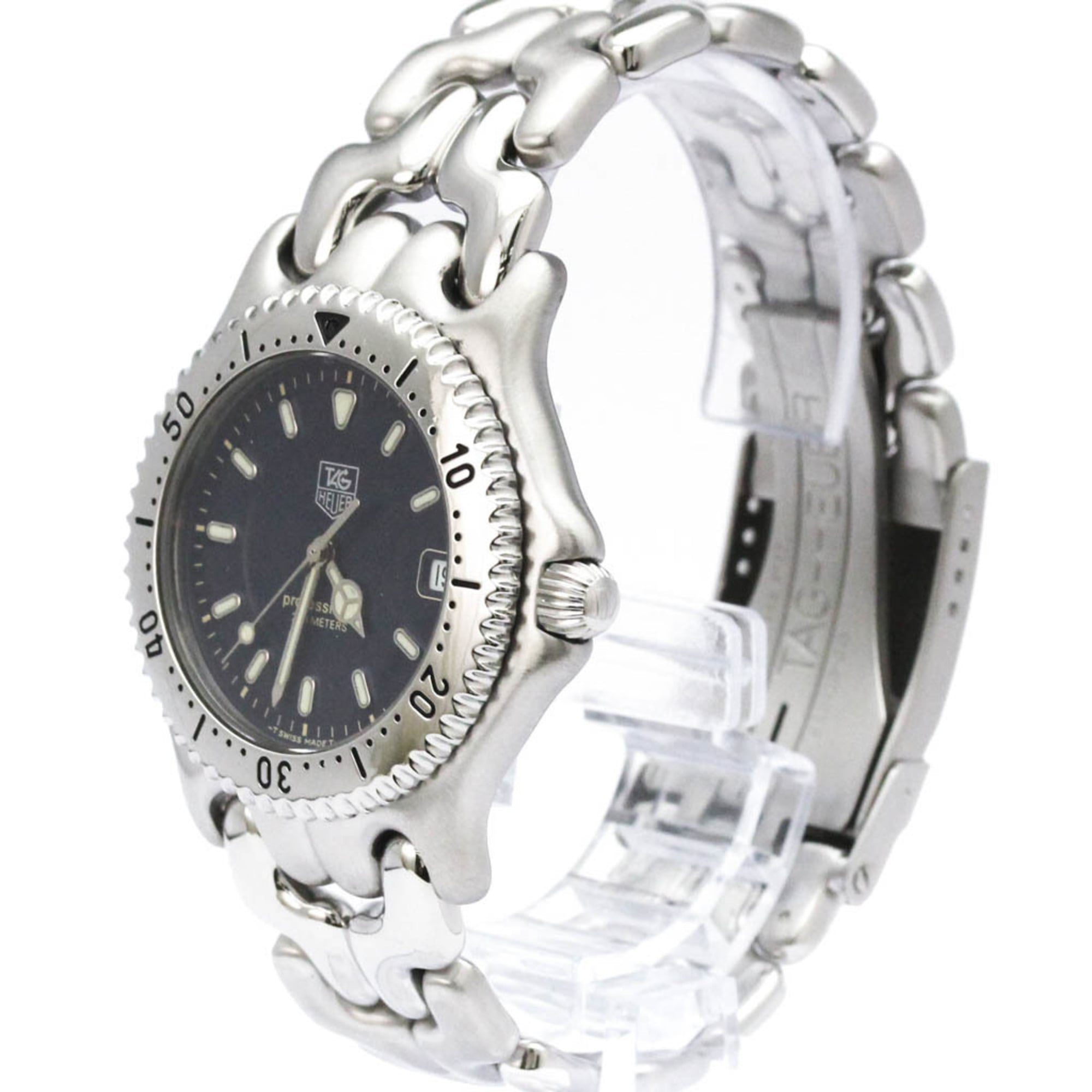TAG HEUER Sel Professional 200M Steel Quartz Mens Watch WG1117 Polished