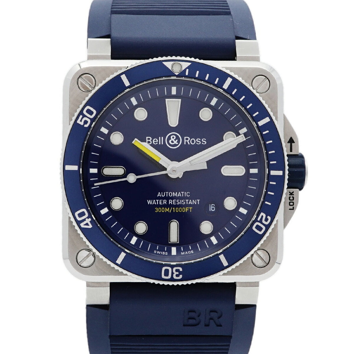 Montre Bell & Ross BR03-92 Diver Blue BR03-92-DIV, cadran bleu, 43 mm
