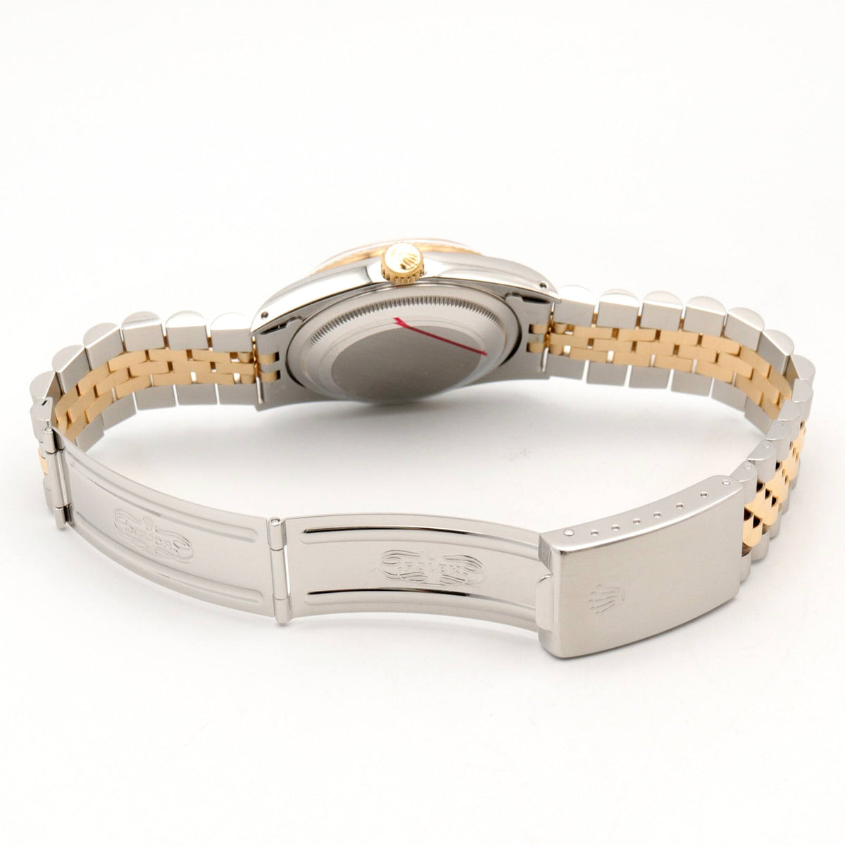 Rolex Datejust 10P Diamond 16233G Champagne, Gold Dial 36mm Watch